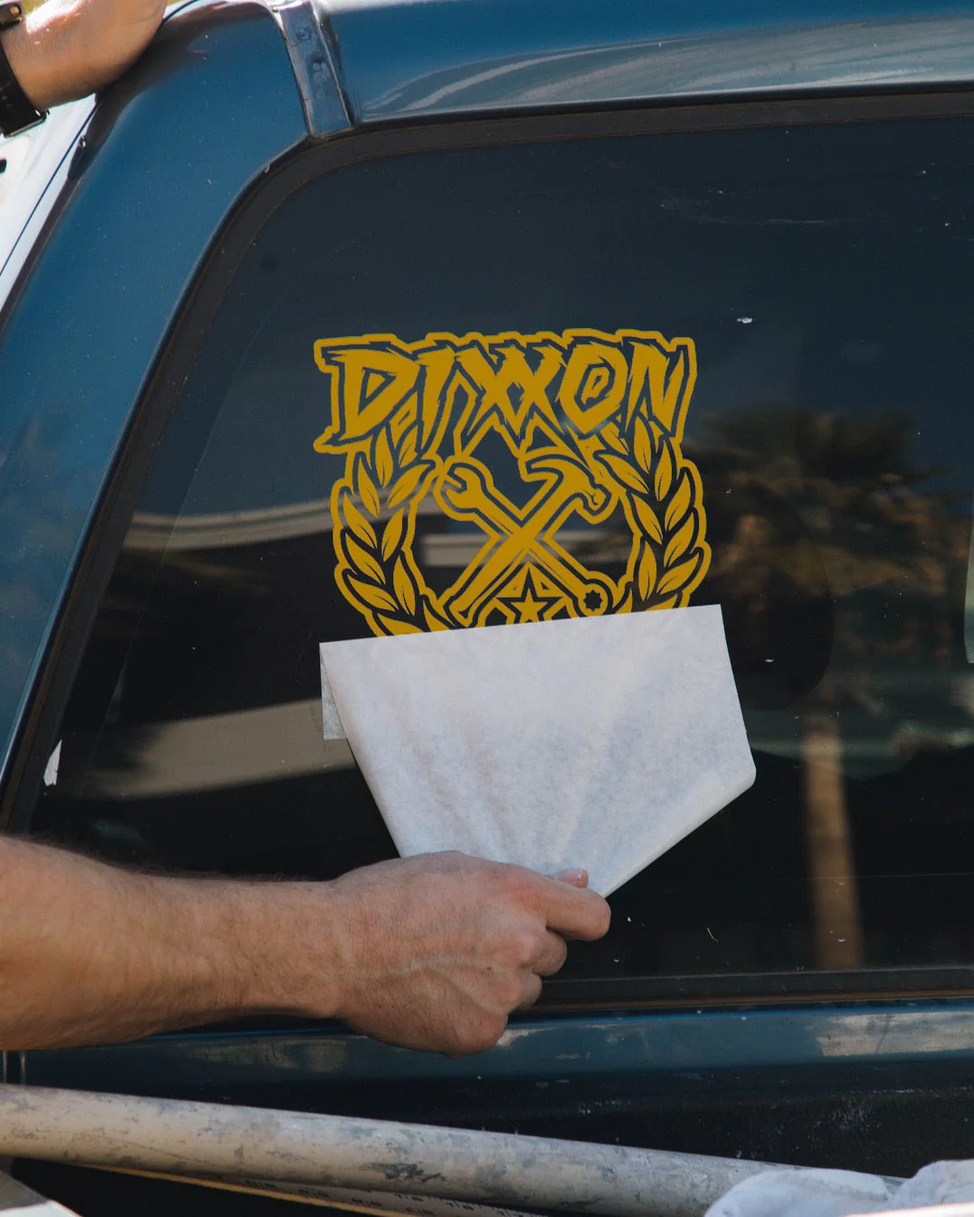 Party Crest Die Cut Sticker - 8" - Image 6