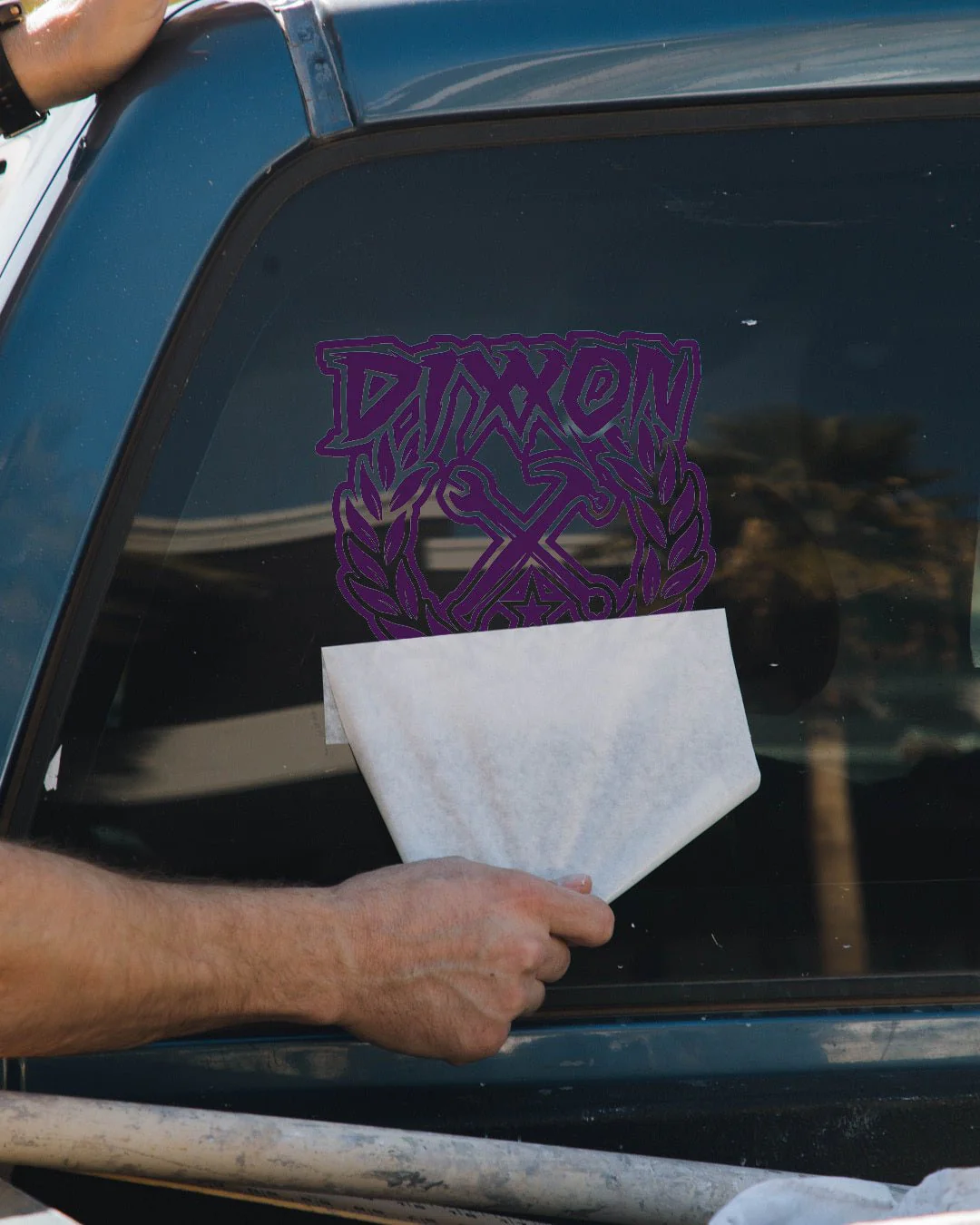 Party Crest Die Cut Sticker - 8" - Image 9