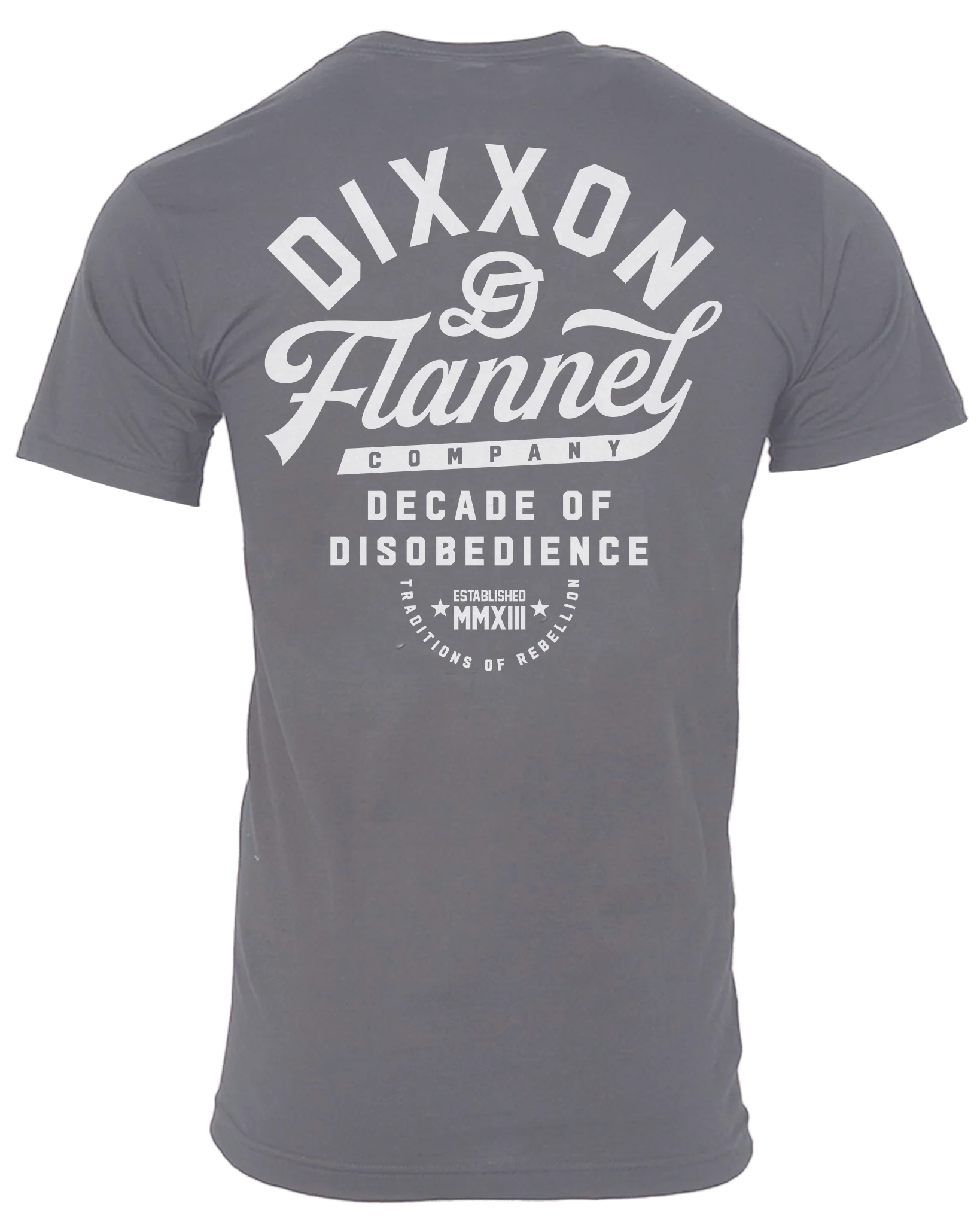 Pastime T-Shirt - Charcoal - Image 2