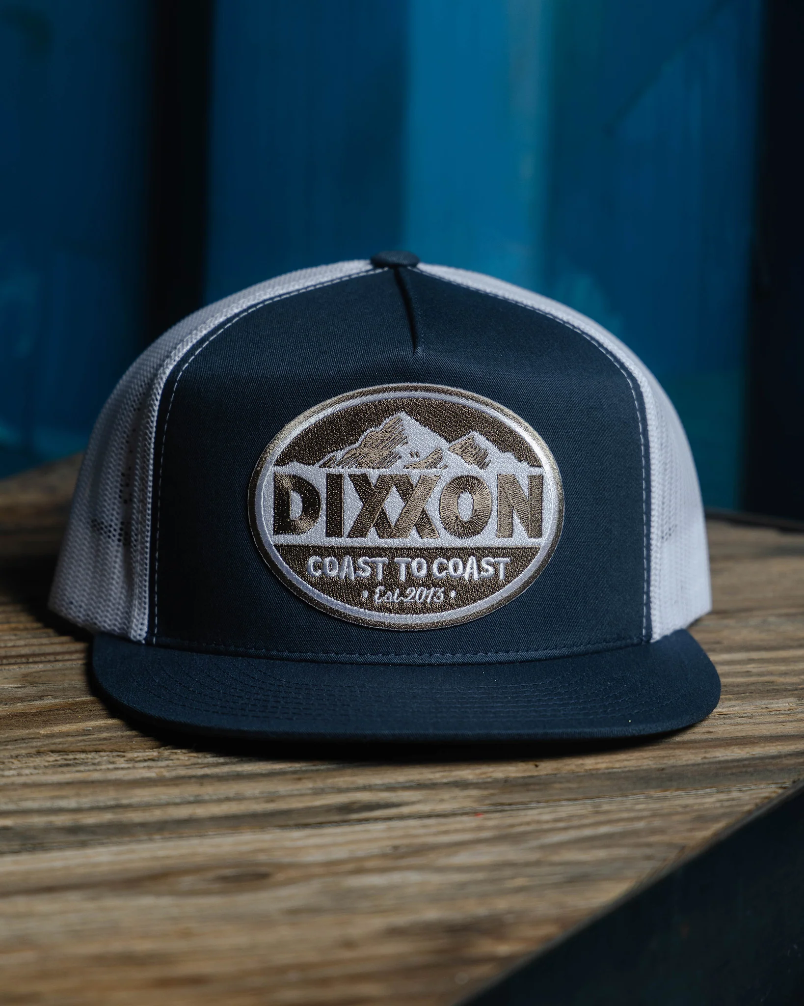 Peaks Flat Bill Trucker Snapback - Image 4