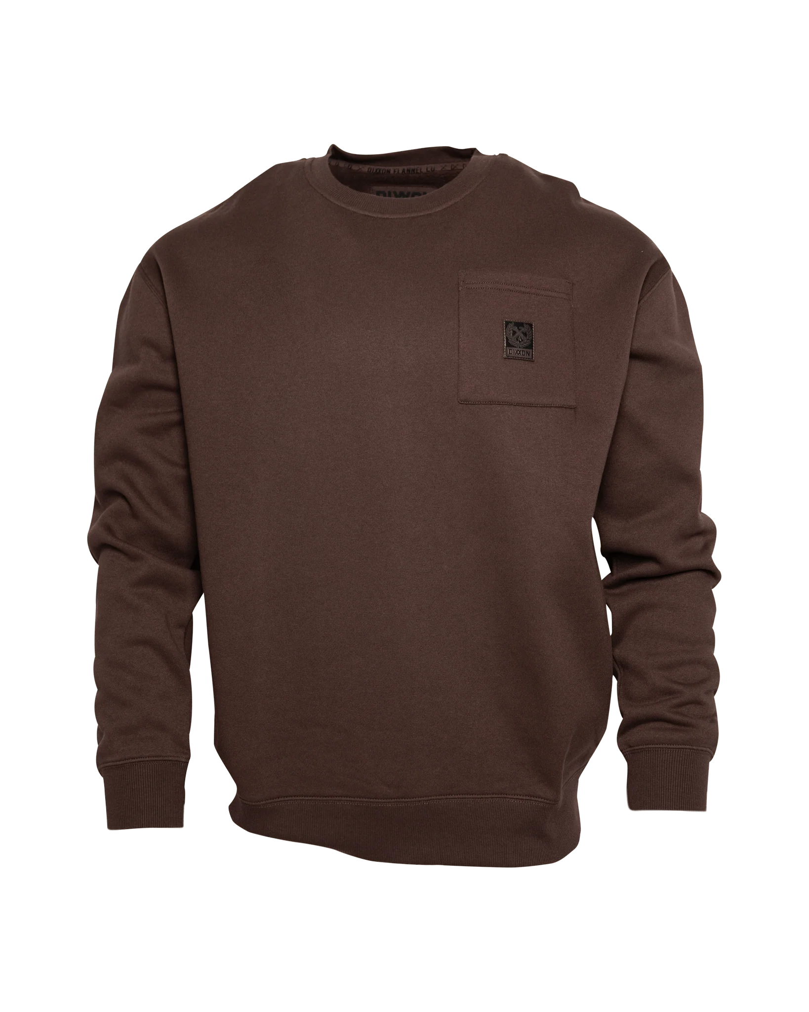 Pocket Crewneck - Brown - Image 2