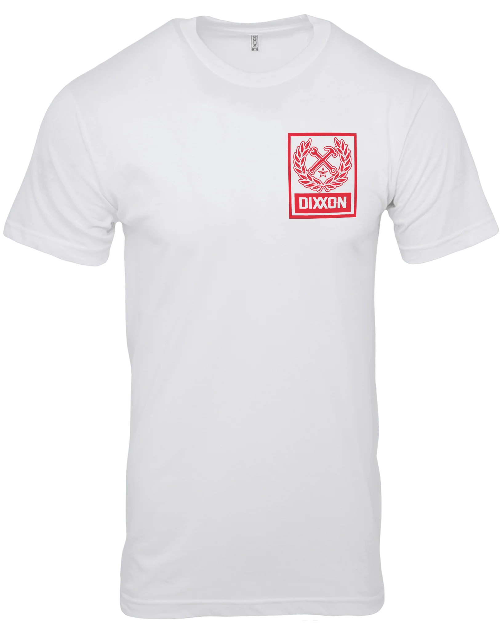 Red Box Crest T-Shirt - White - Image 4
