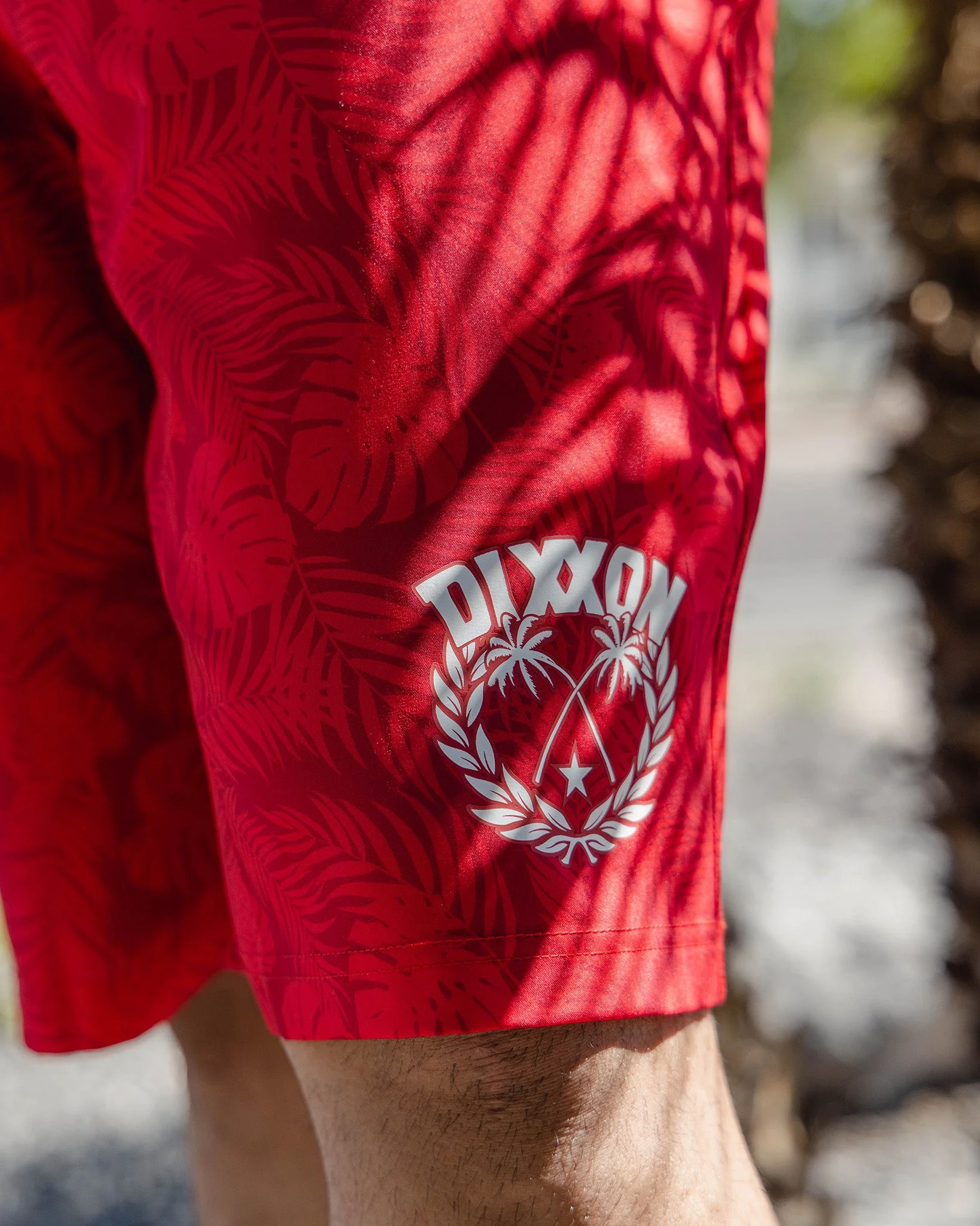 Red Corcovado Camo Boardshorts - Image 4