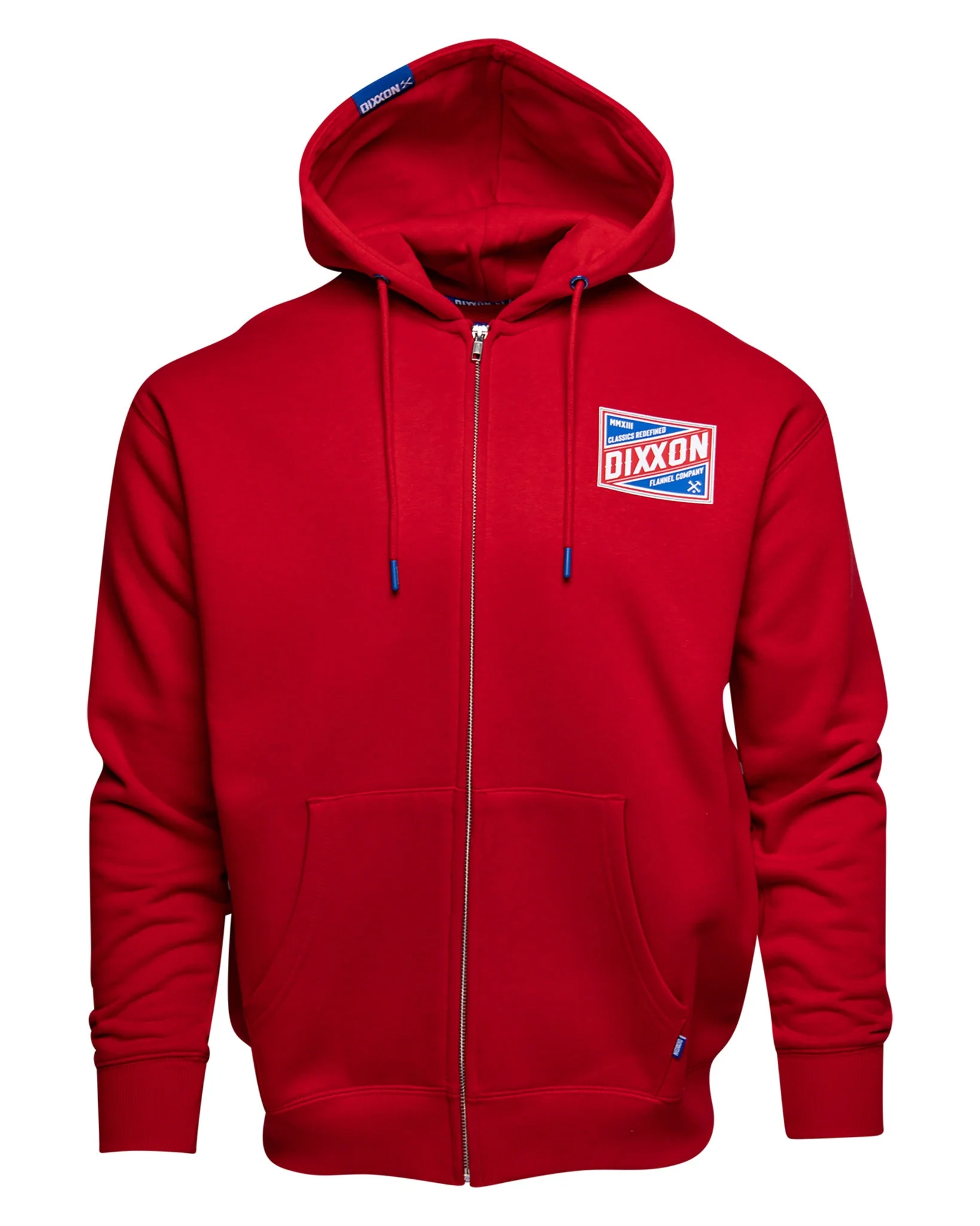 Red, White, & Blue Classics Zip Up Hoodie - Red - Image 3