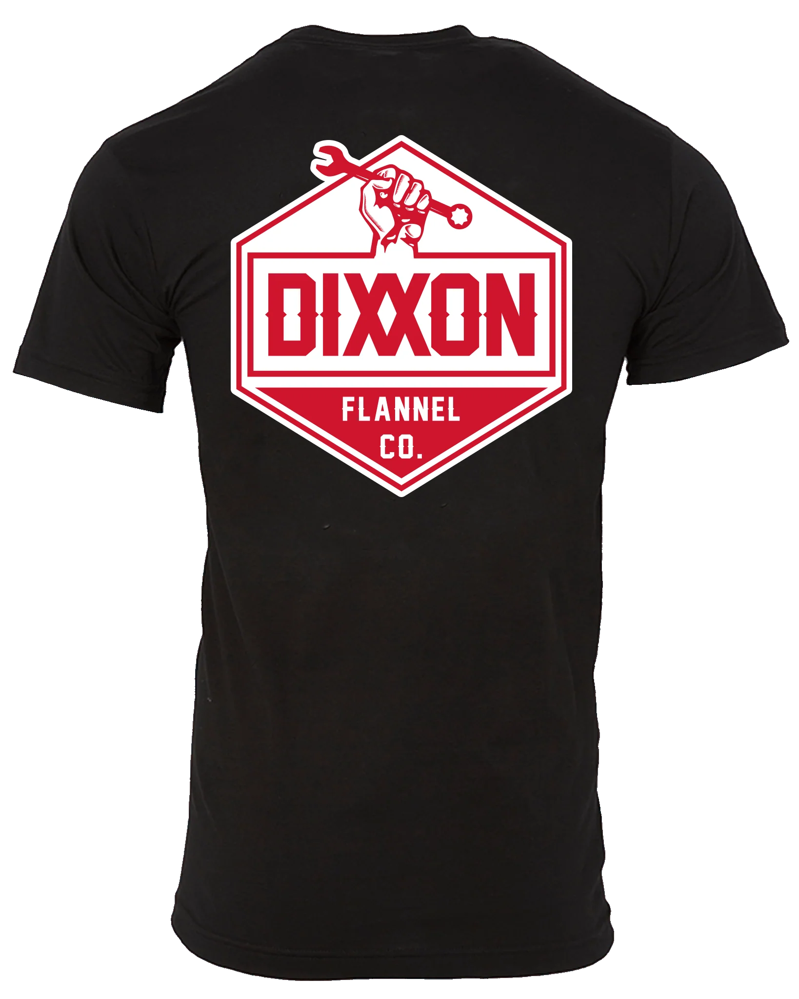 Red & White Working Class T-Shirt - Black - Image 2