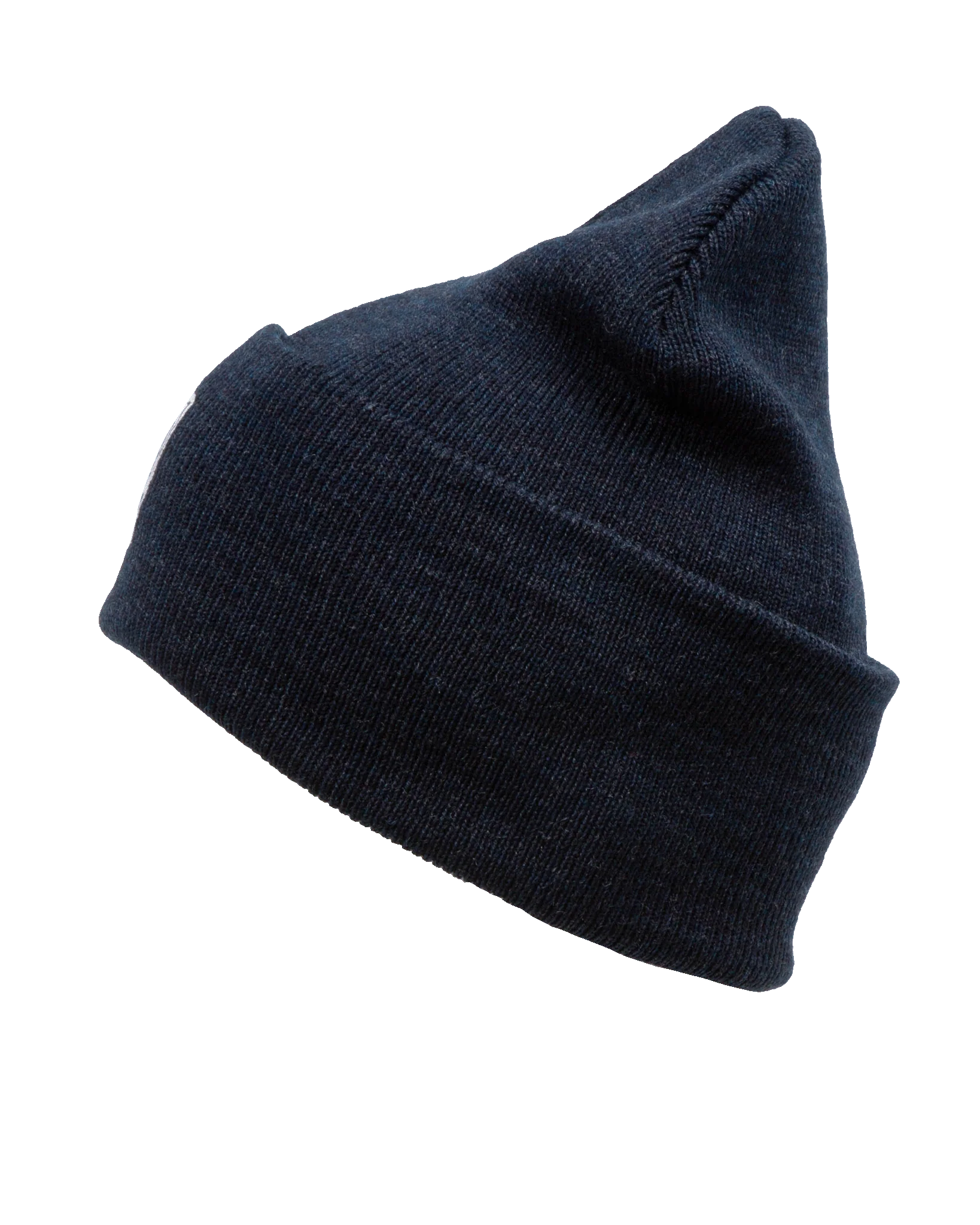 Ribbed Beanie - Heather Navy - Image 2