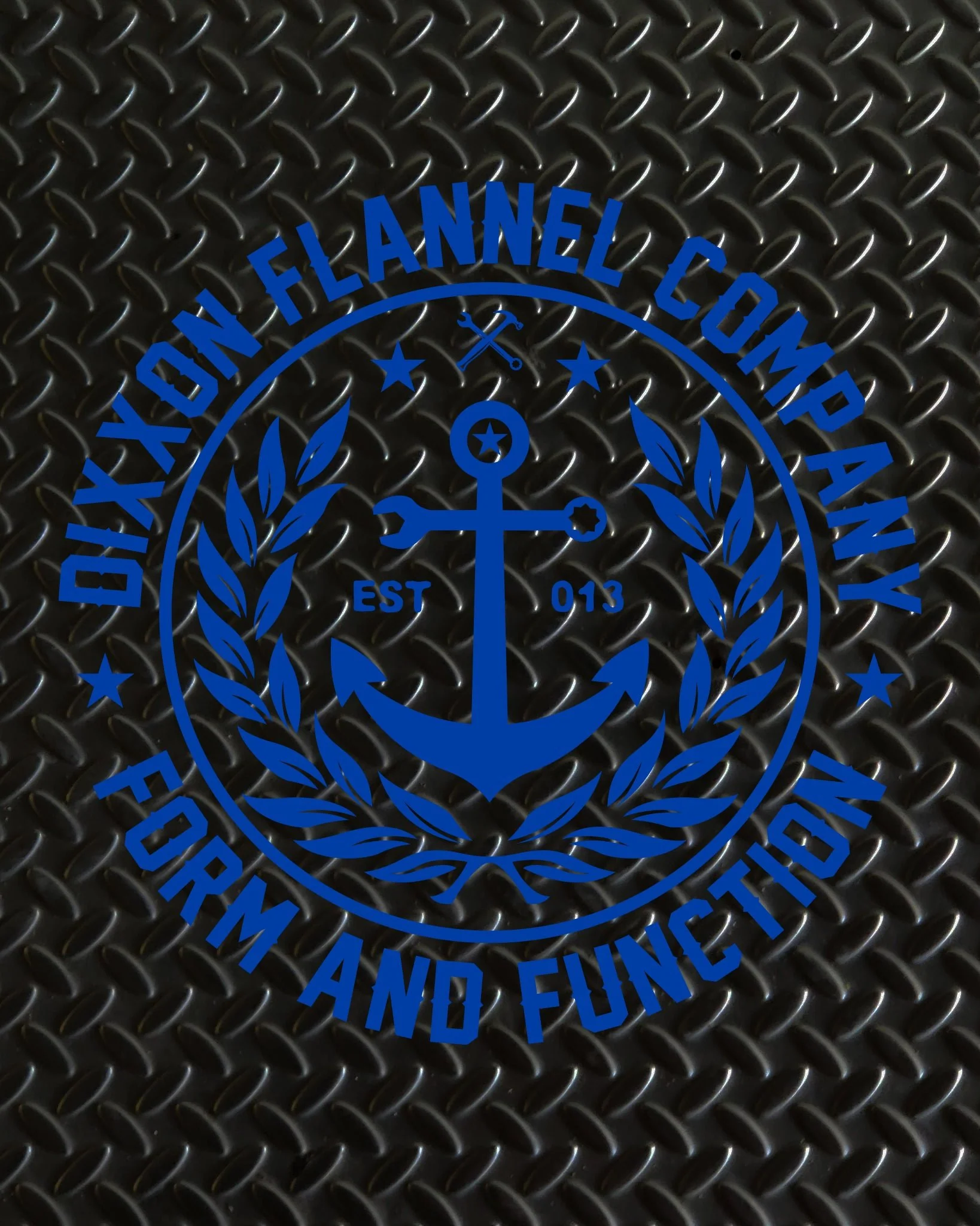 Salty Crest 12" Die Cut Sticker - Image 4