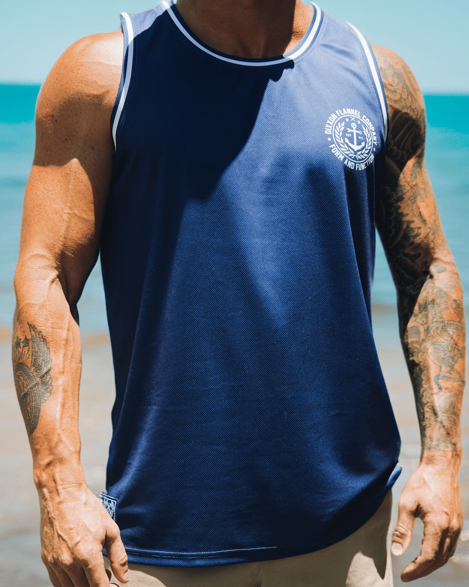 Salty Crest Jersey - Navy - Image 3