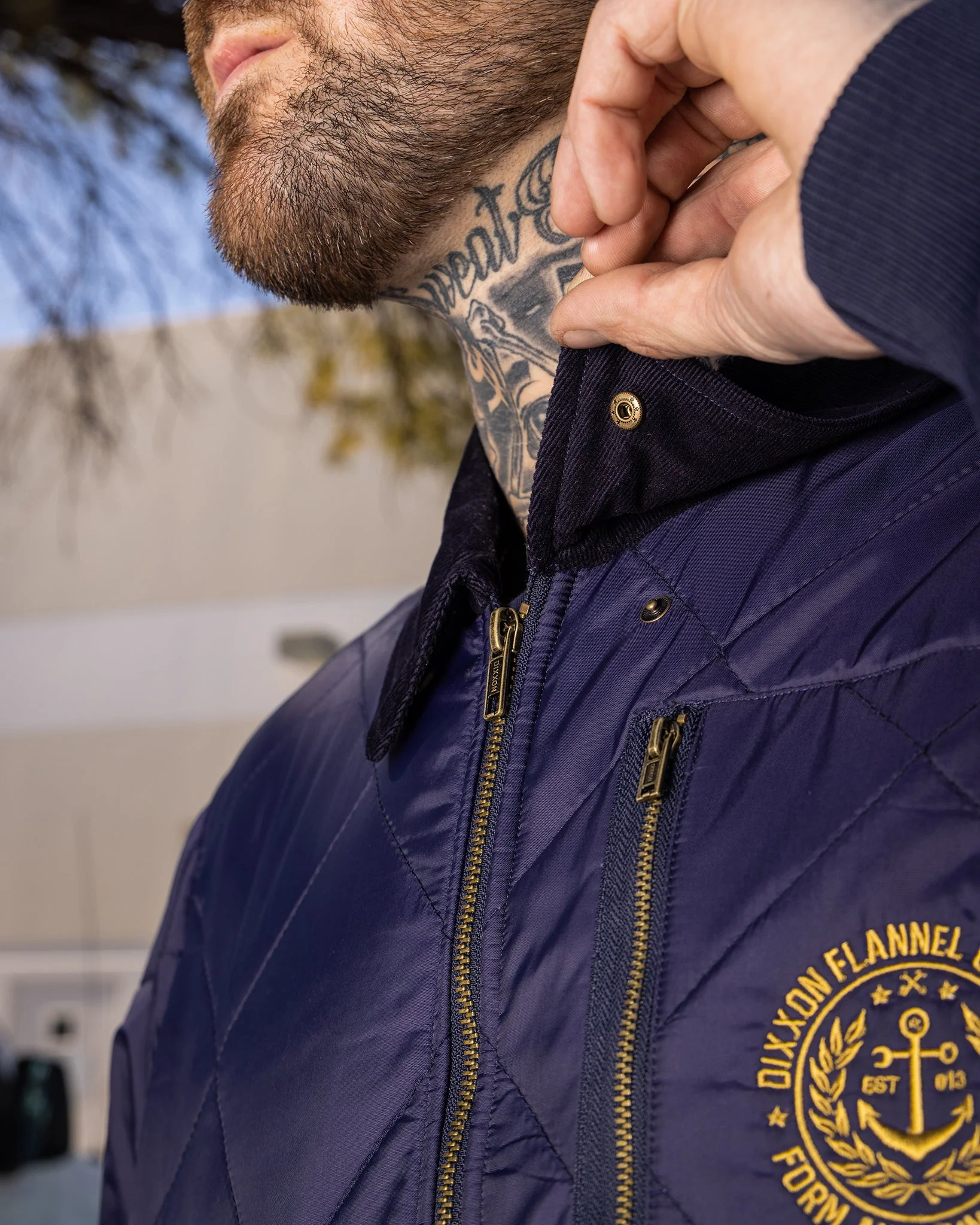 Salty Diamond Stitch Quilted Jacket - Image 5