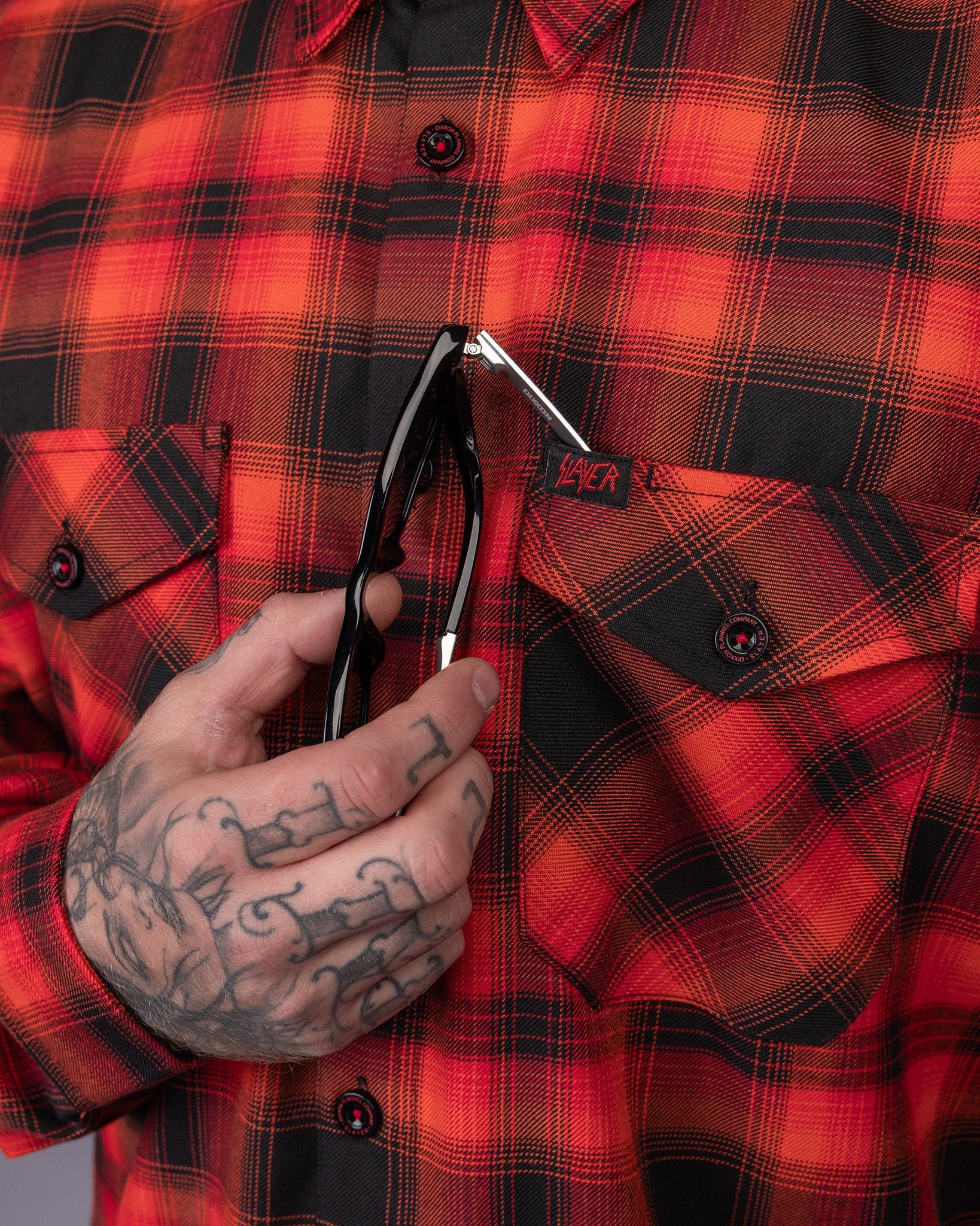 Slayer Hell Awaits Flannel - Image 6