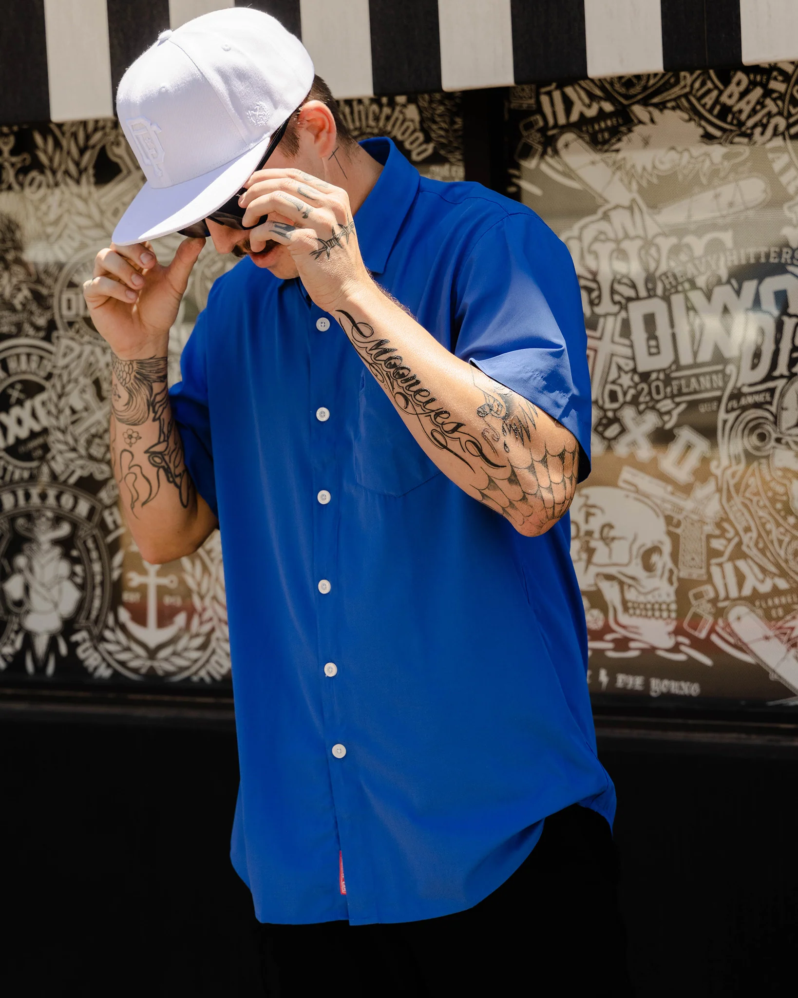 Solid Bamboo Short Sleeve 2.0 - True Blue - Image 6