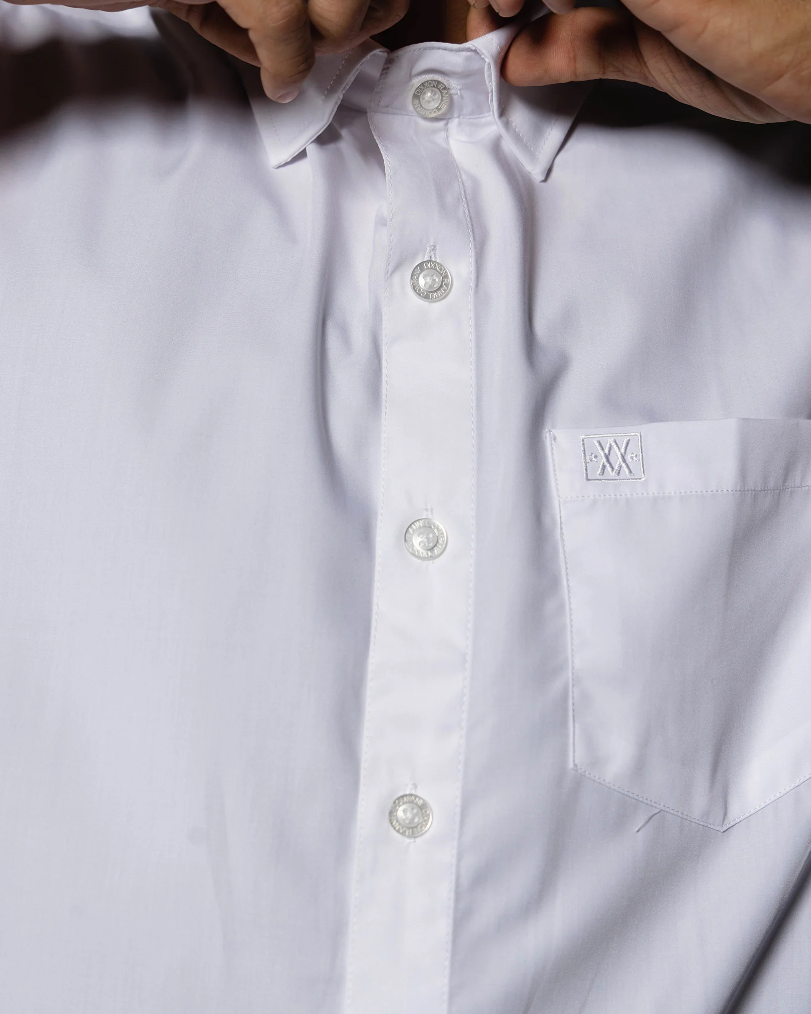 Solid Bamboo Short Sleeve 2.0 - White - Image 4