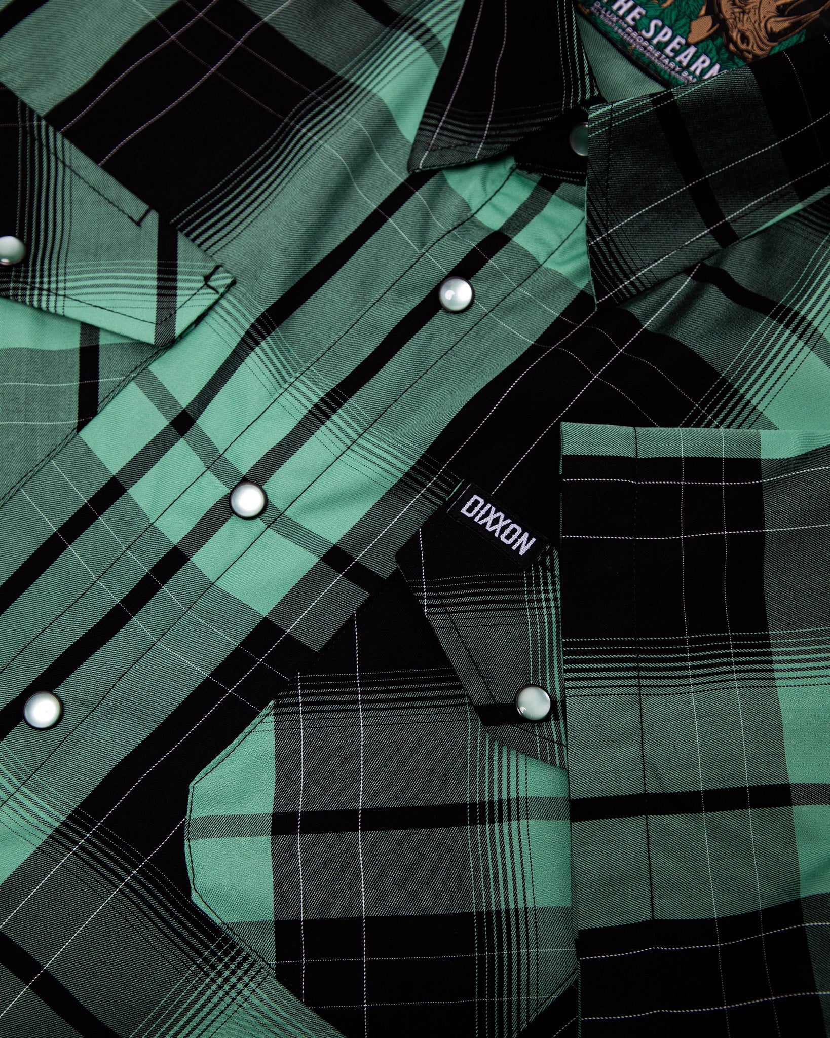 Spearmint Bamboo Short Sleeve - Image 3