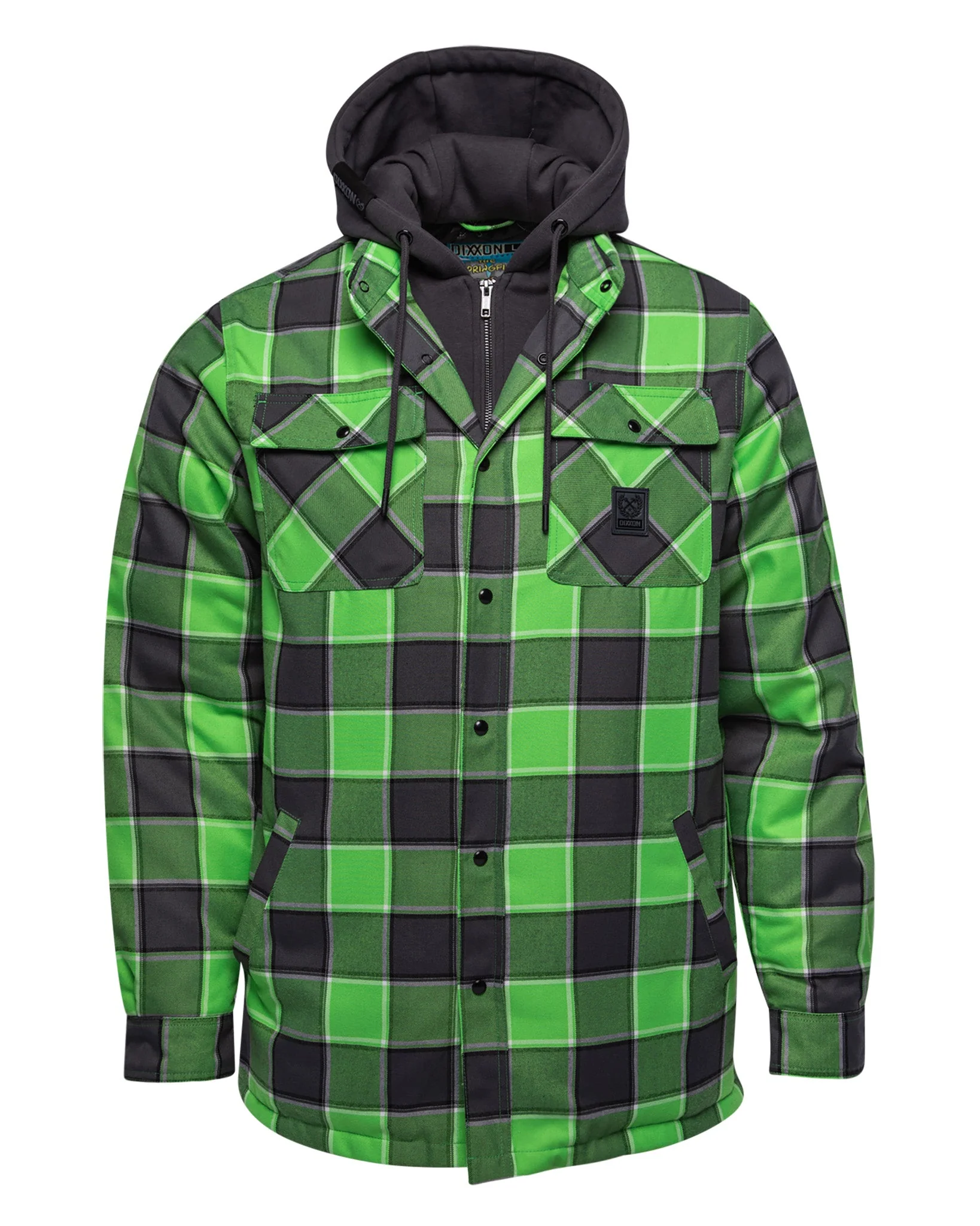 Springfield Hooded Flannel Jacket - Image 2