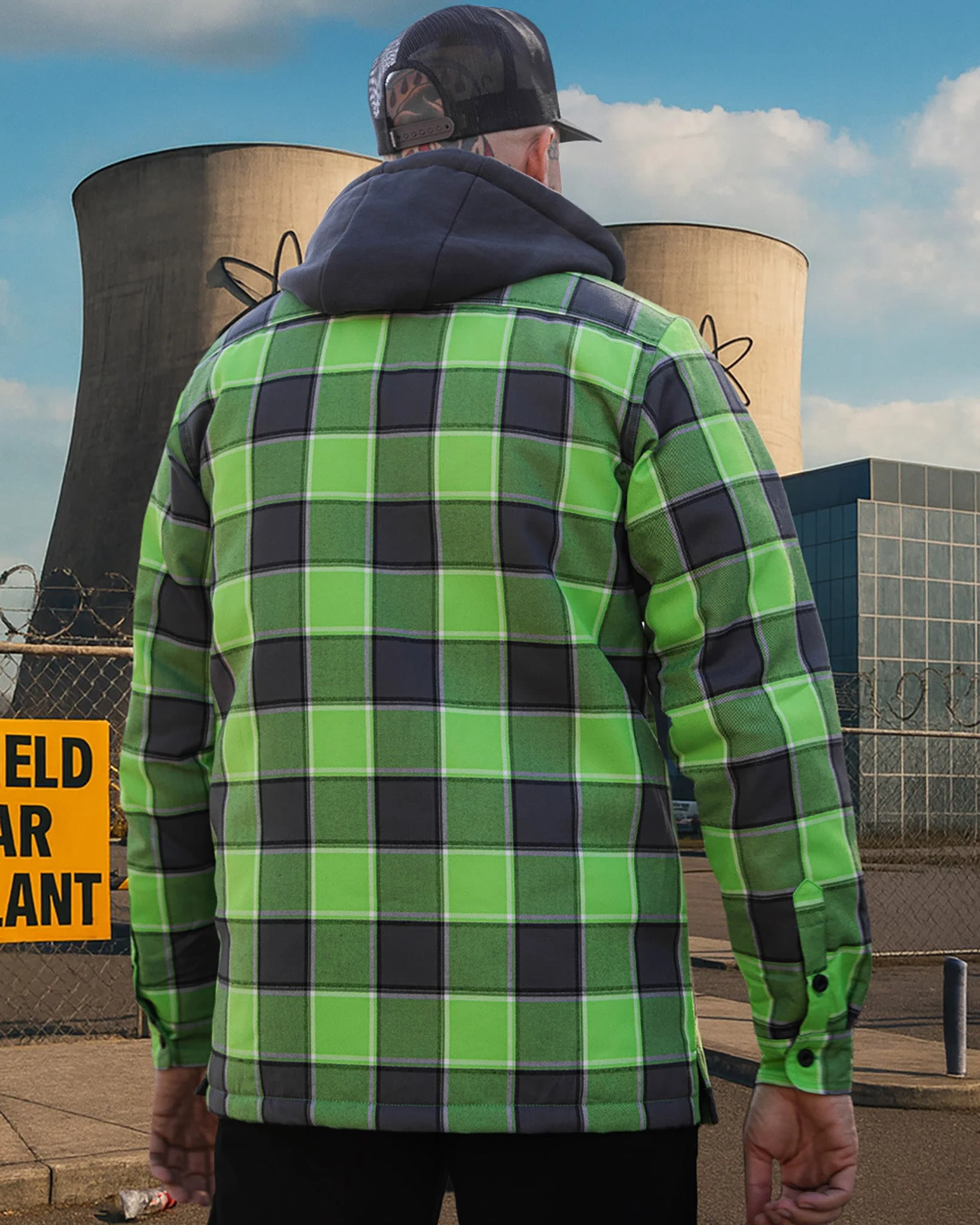 Springfield Hooded Flannel Jacket - Image 4