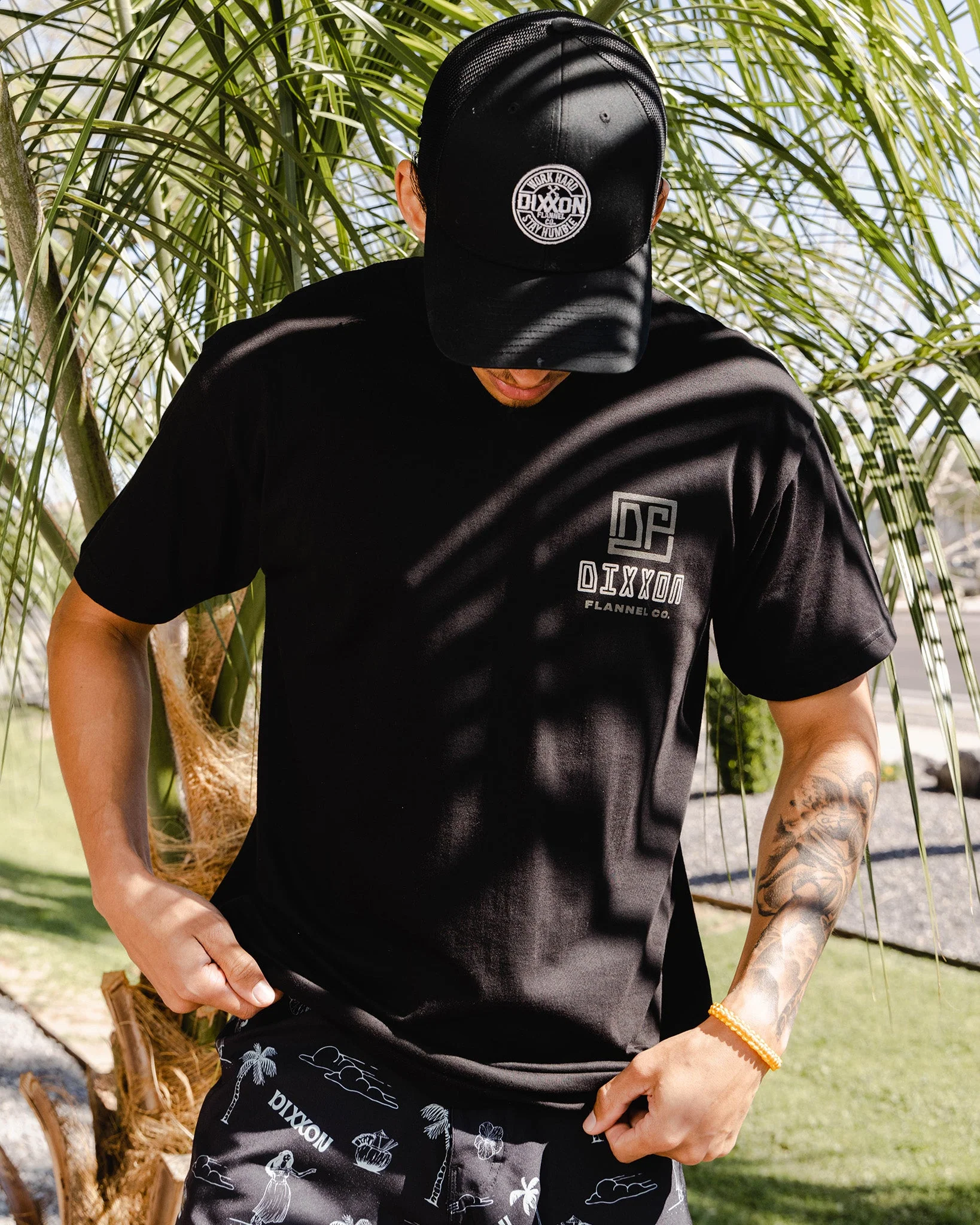 Stamp T-Shirt - Black - Image 3