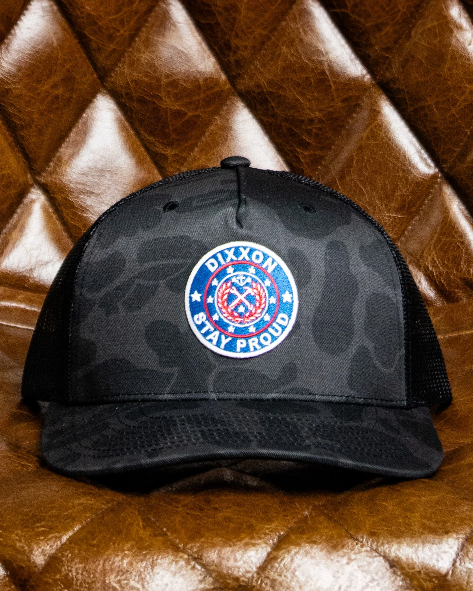 Stay Proud Curved Bill Trucker Snapback - Image 4