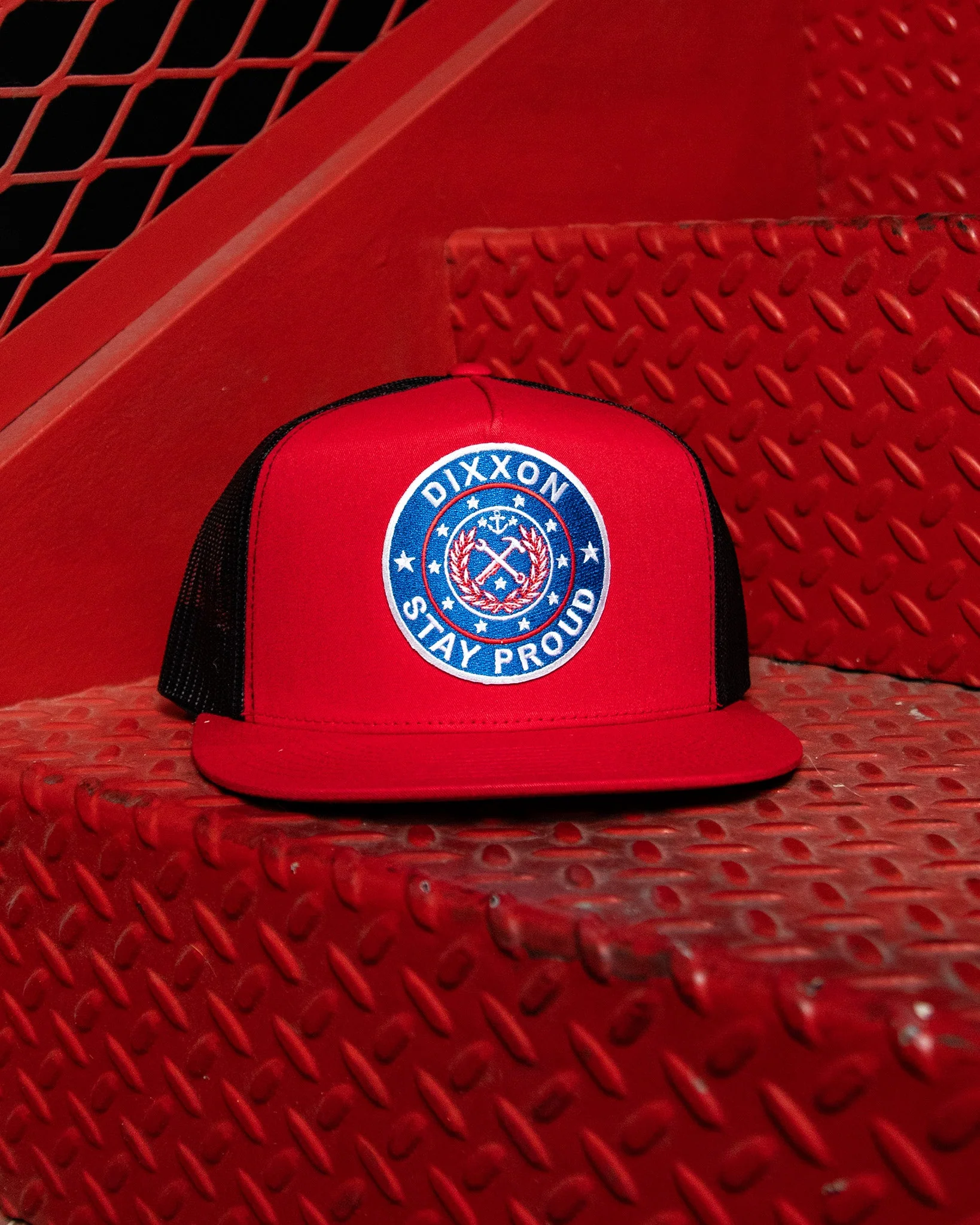 Stay Proud Flat Bill Trucker Snapback - Image 7