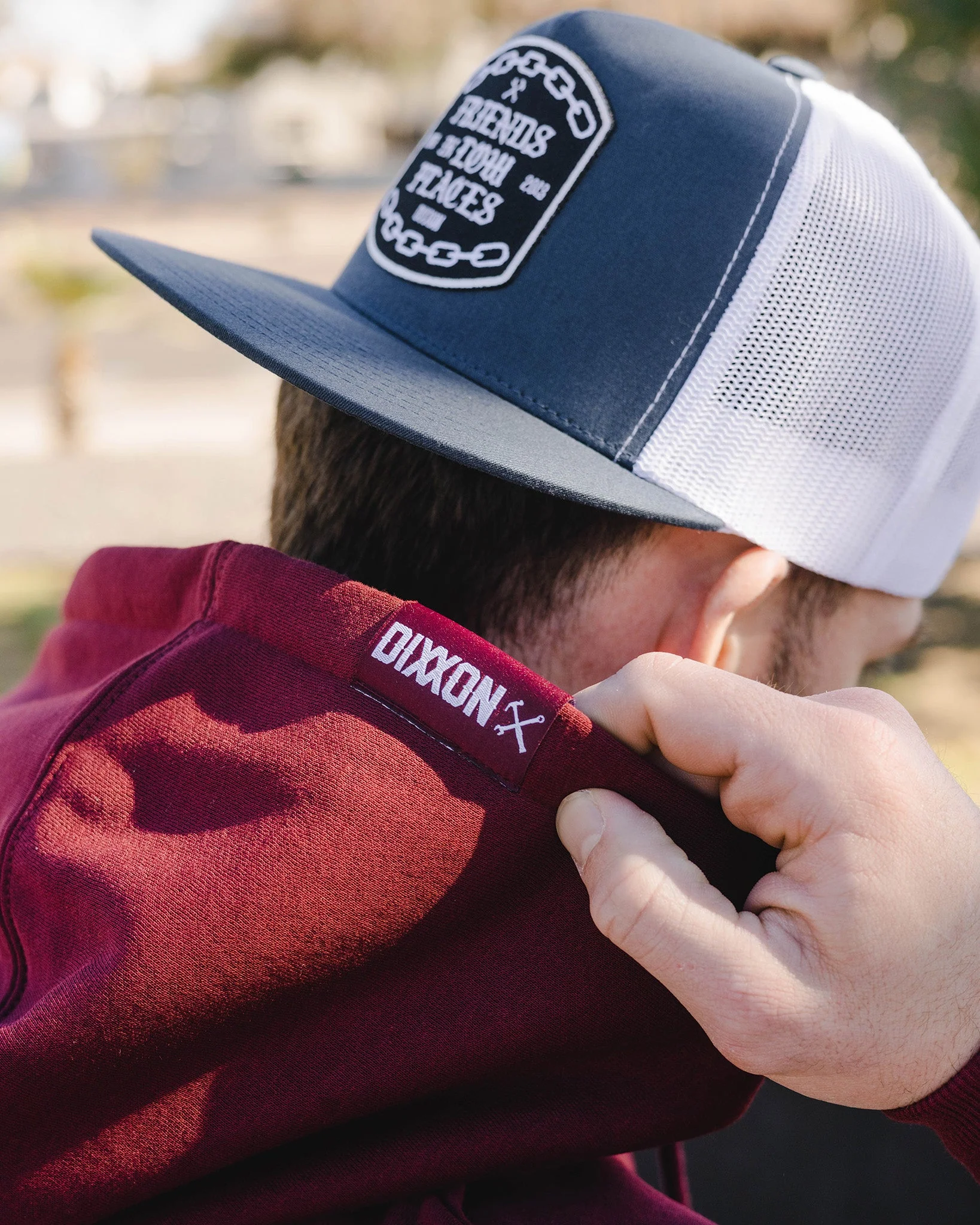 Steeze Pullover Hoodie - Maroon - Image 5
