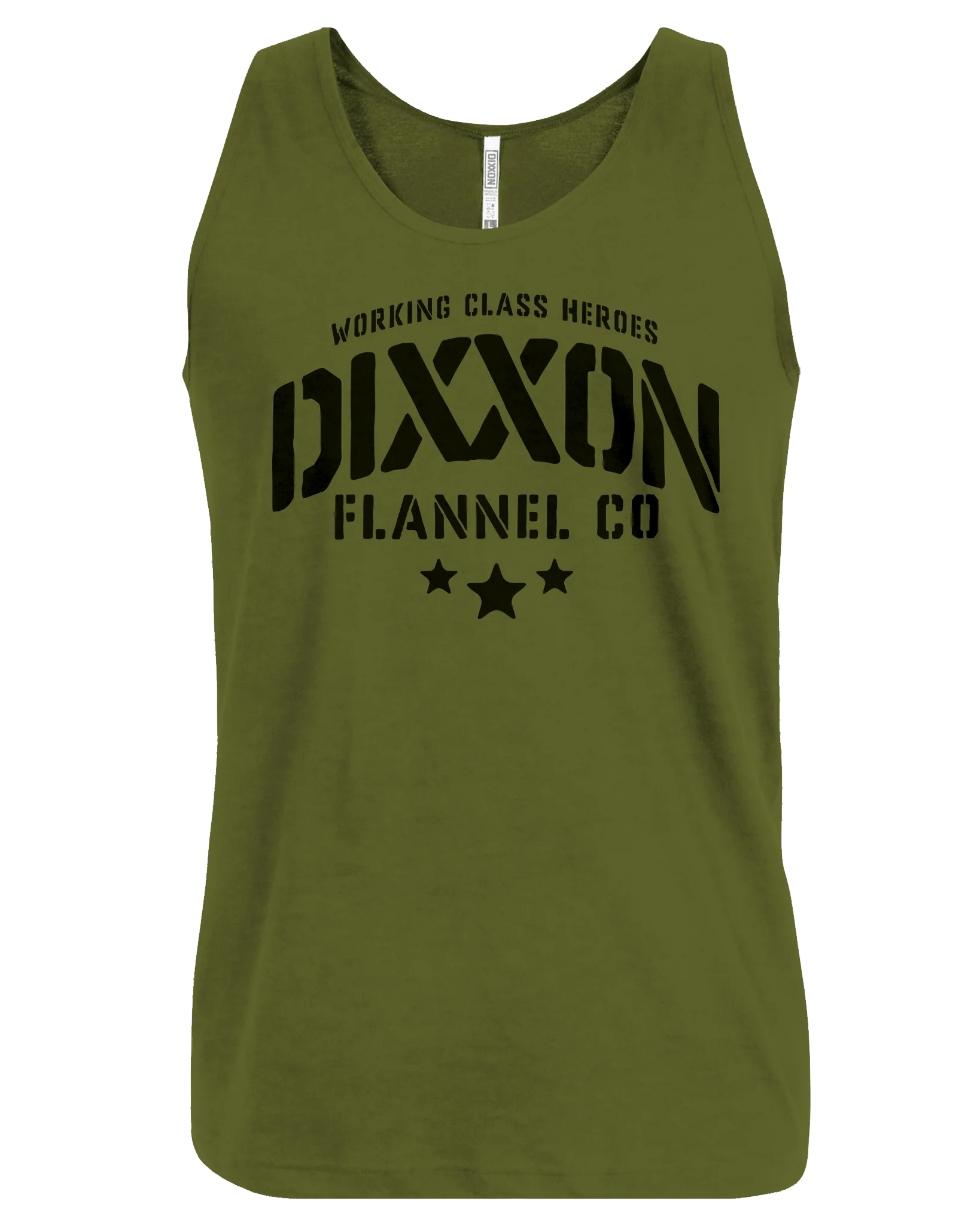 Stencil Tank - O.D. Green - Image 2