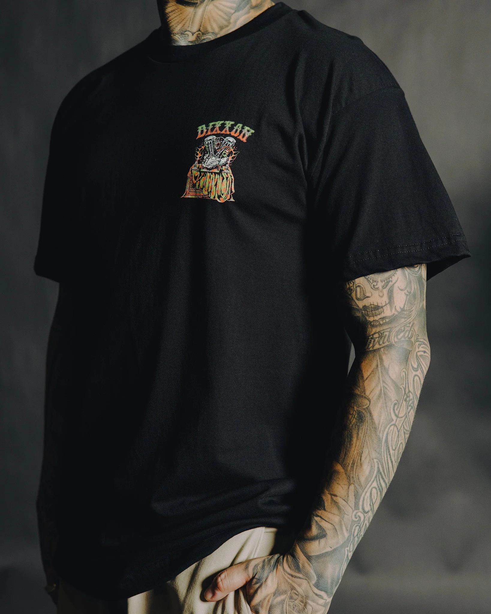Table Top T-Shirt - Black - Image 4