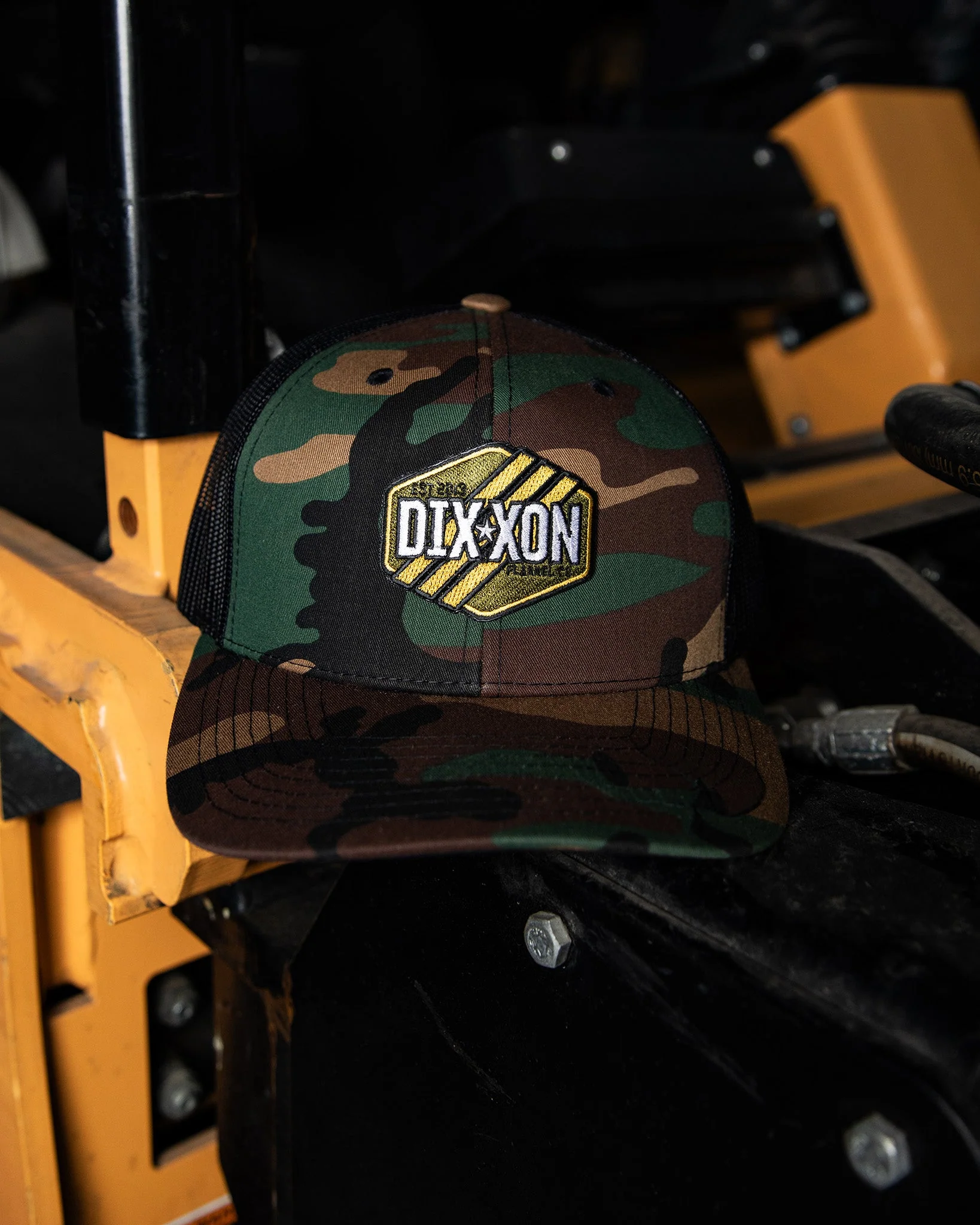 Tactical Stripes Curved Bill Trucker Snapback - Image 3
