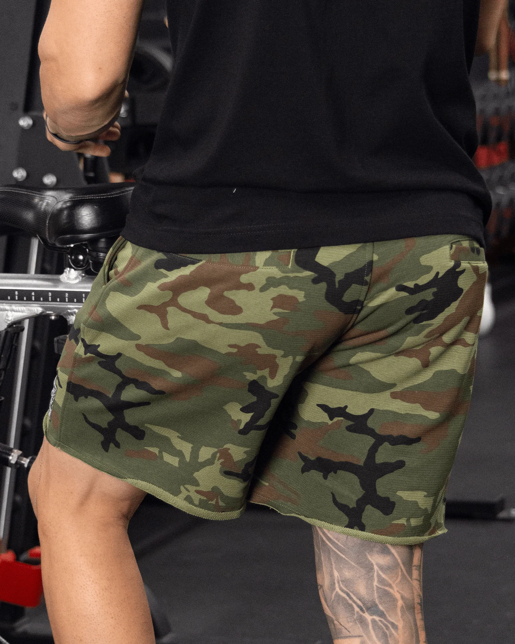 Terry Shorts 2.0 - Green Camo - Image 2