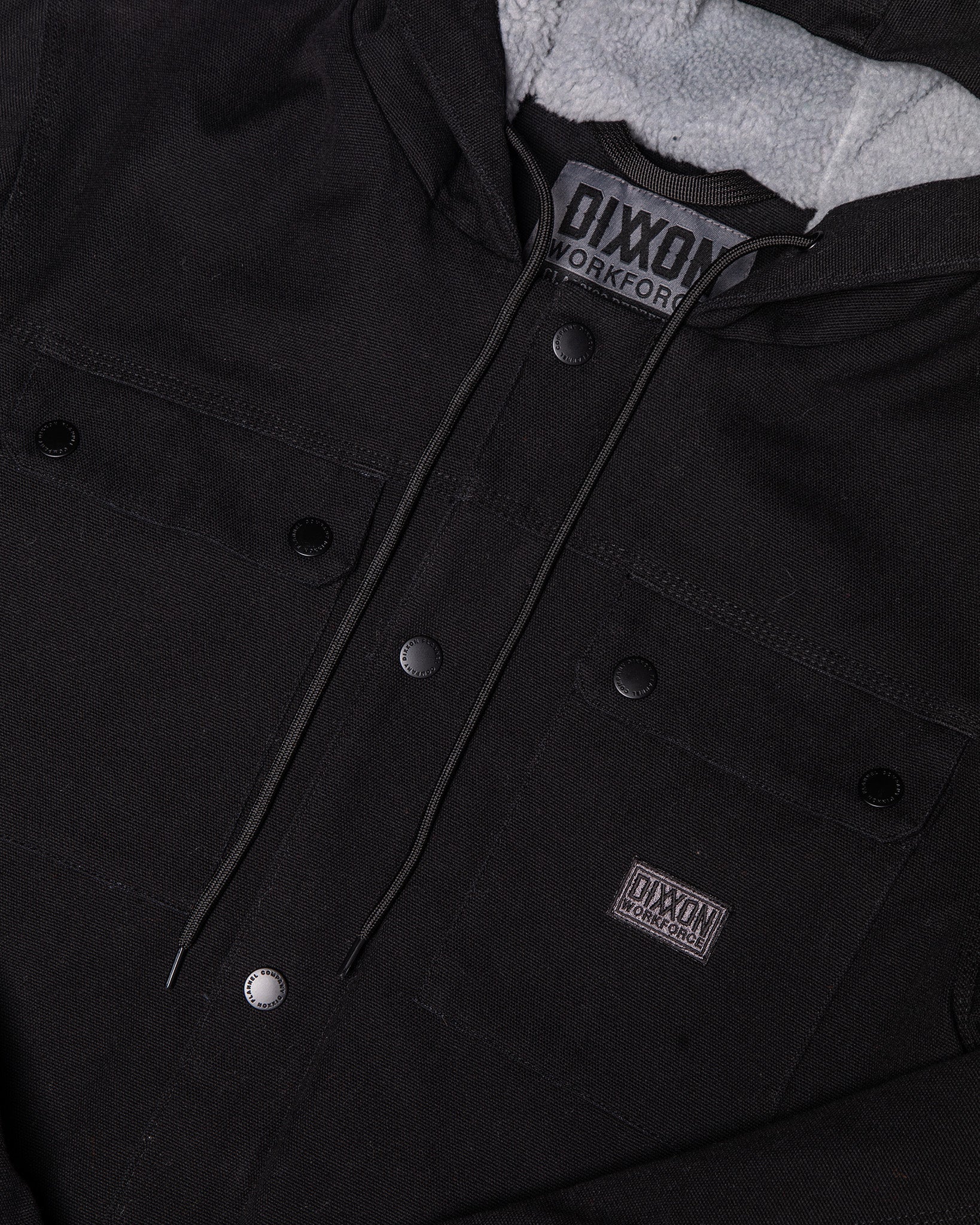 The Colt Sherpa Work Jacket - Black - Image 11