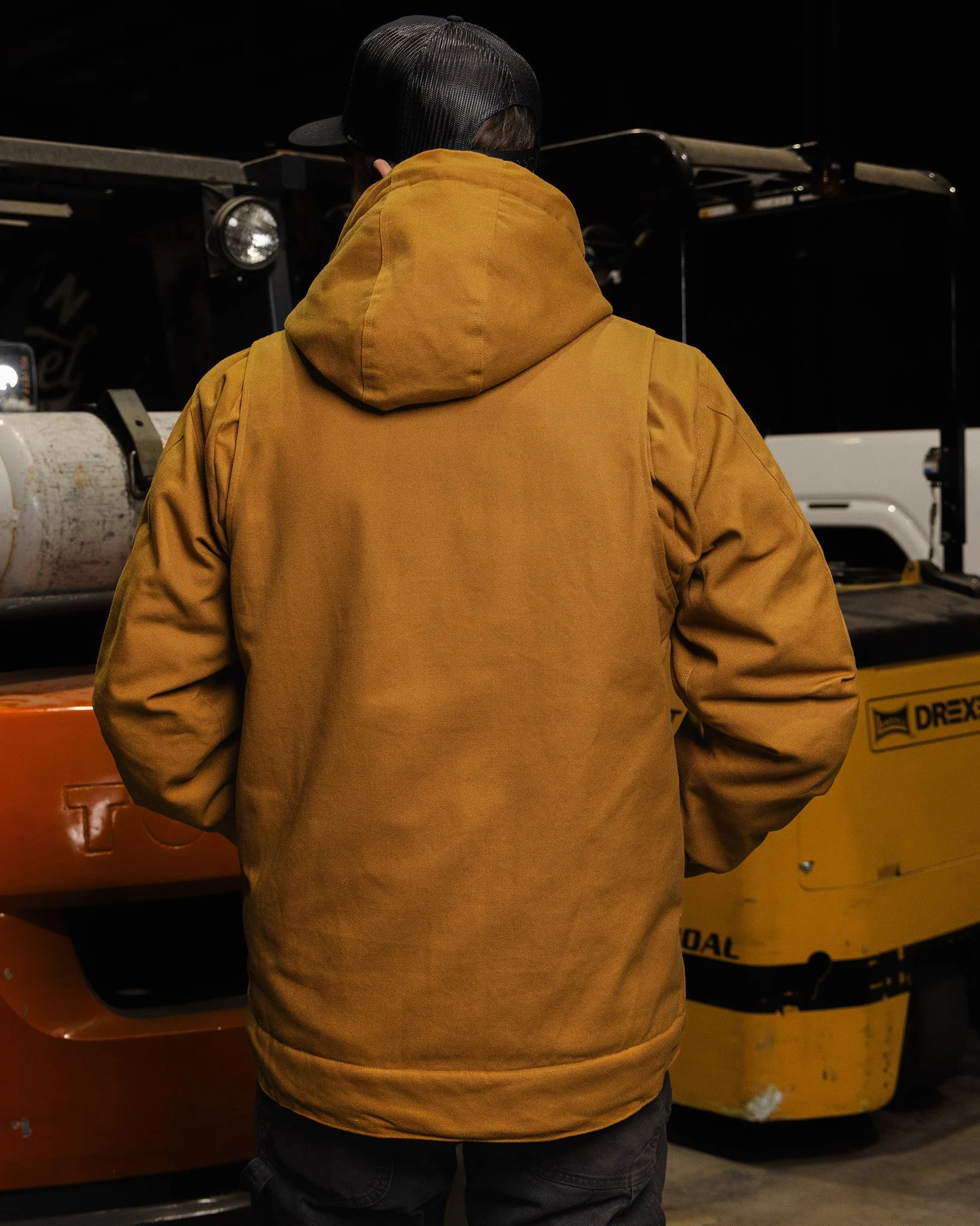 The Colt Sherpa Work Jacket - Camel - Image 4