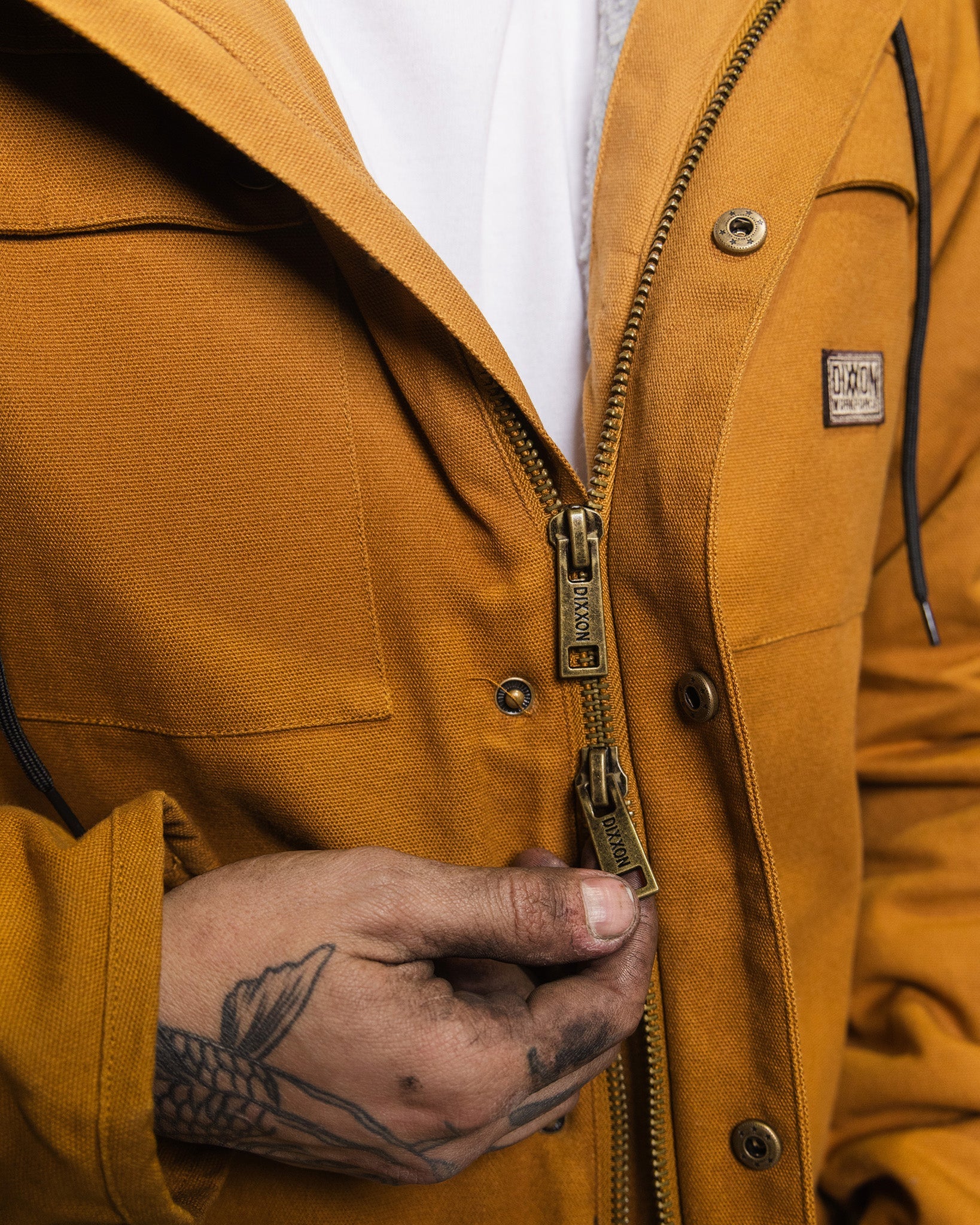 The Colt Sherpa Work Jacket - Camel - Image 6