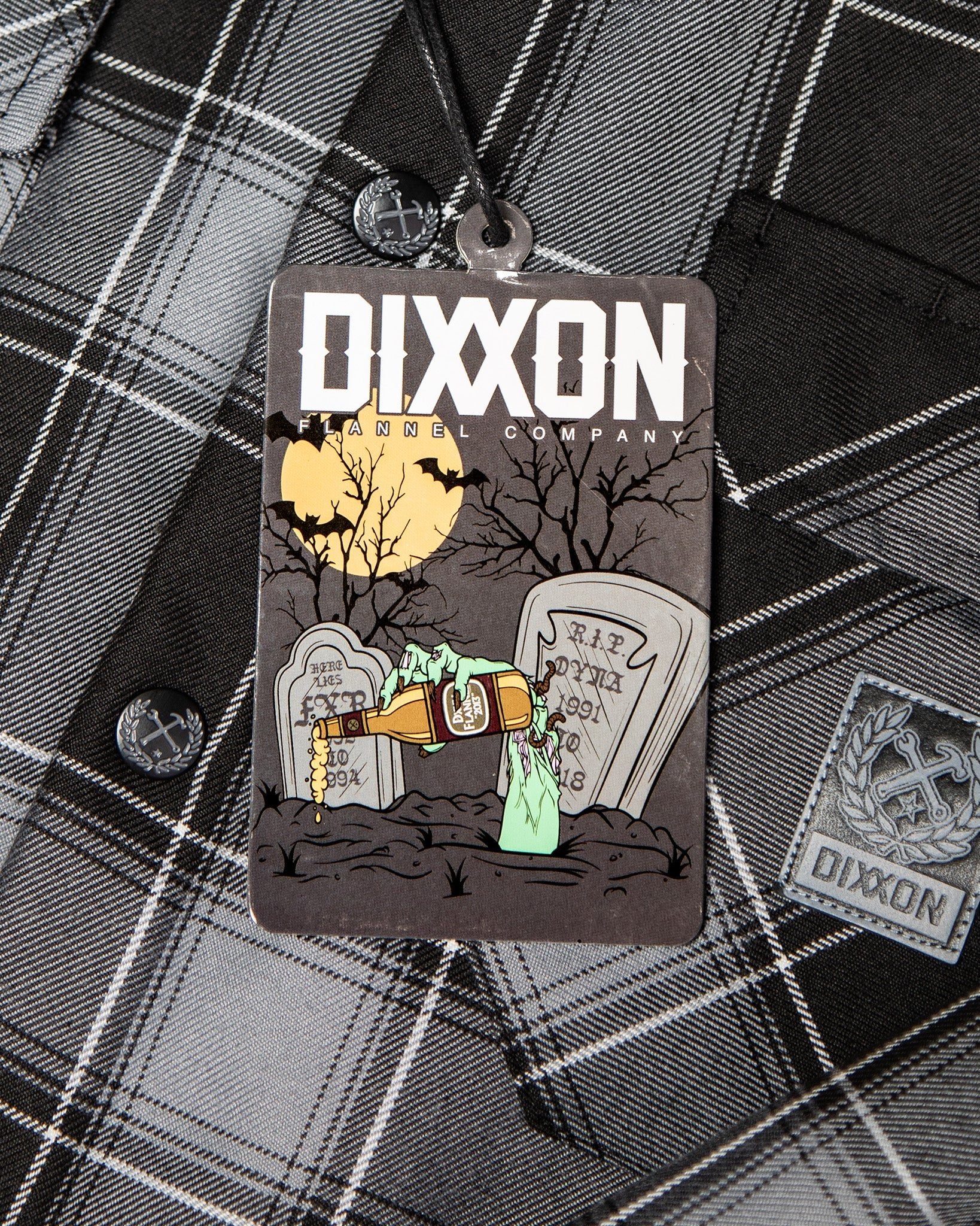 The Graveyard Sherpa Lined Flannel Jacket - Image 11