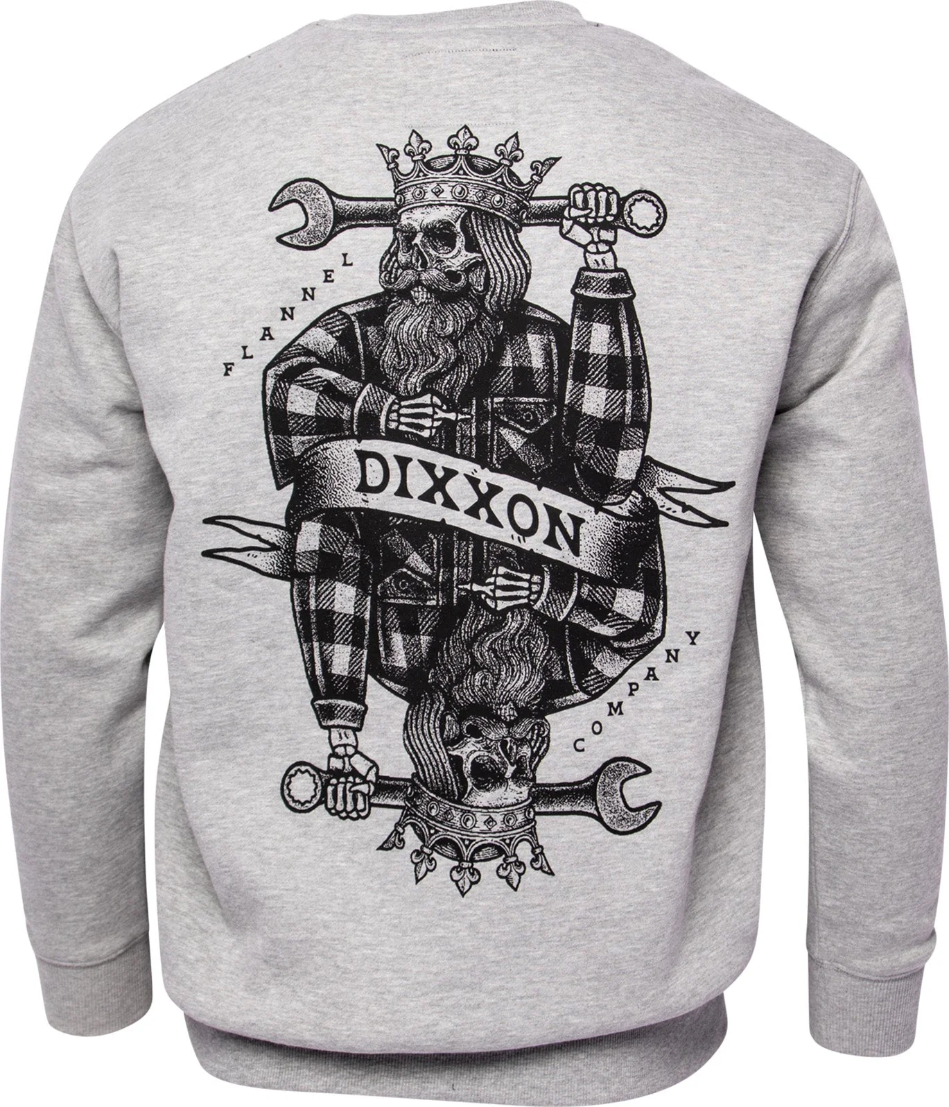 The King Crewneck Sweatshirt - Heather Gray - Image 2