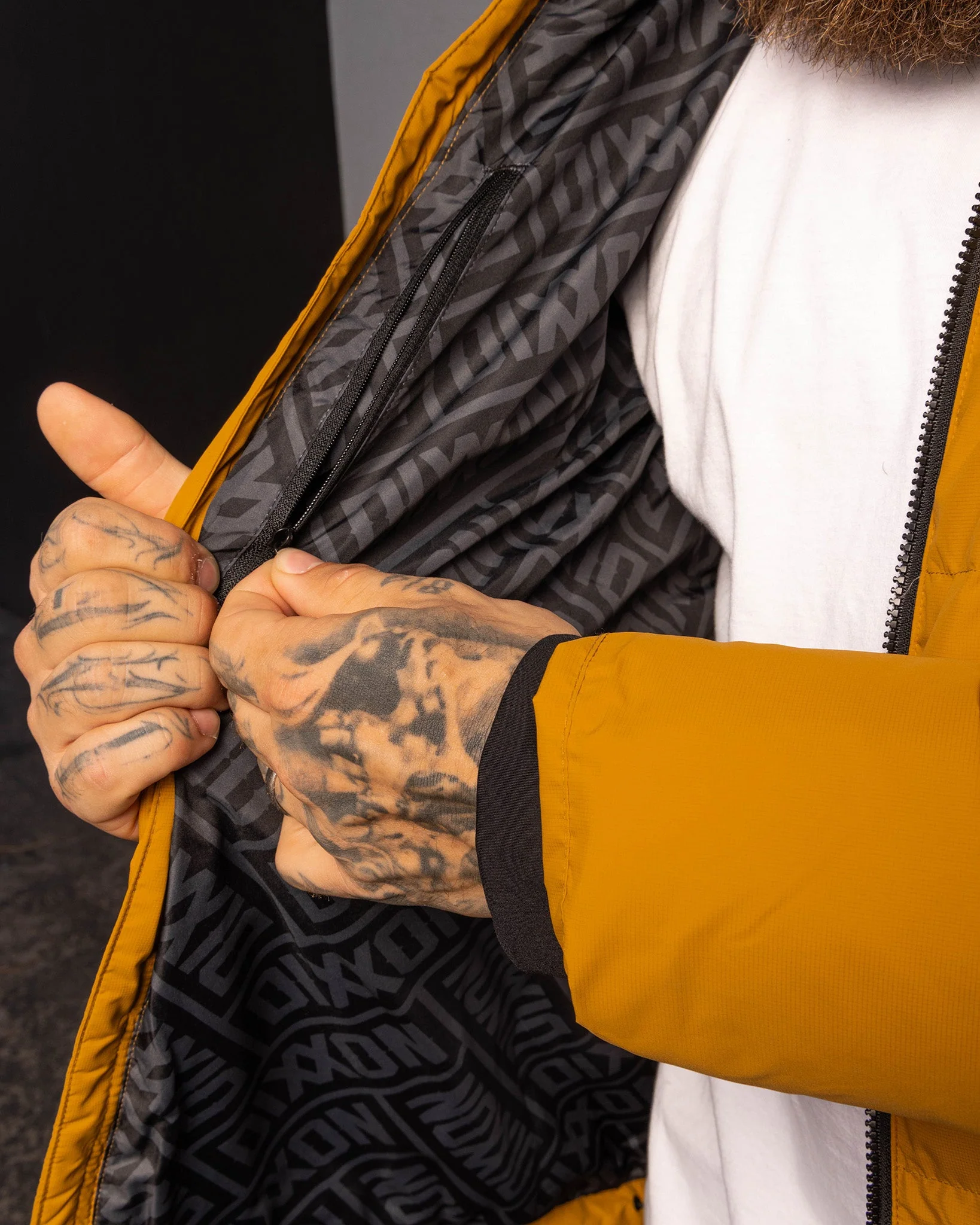 The Ridge Down Jacket - Camel - Image 10