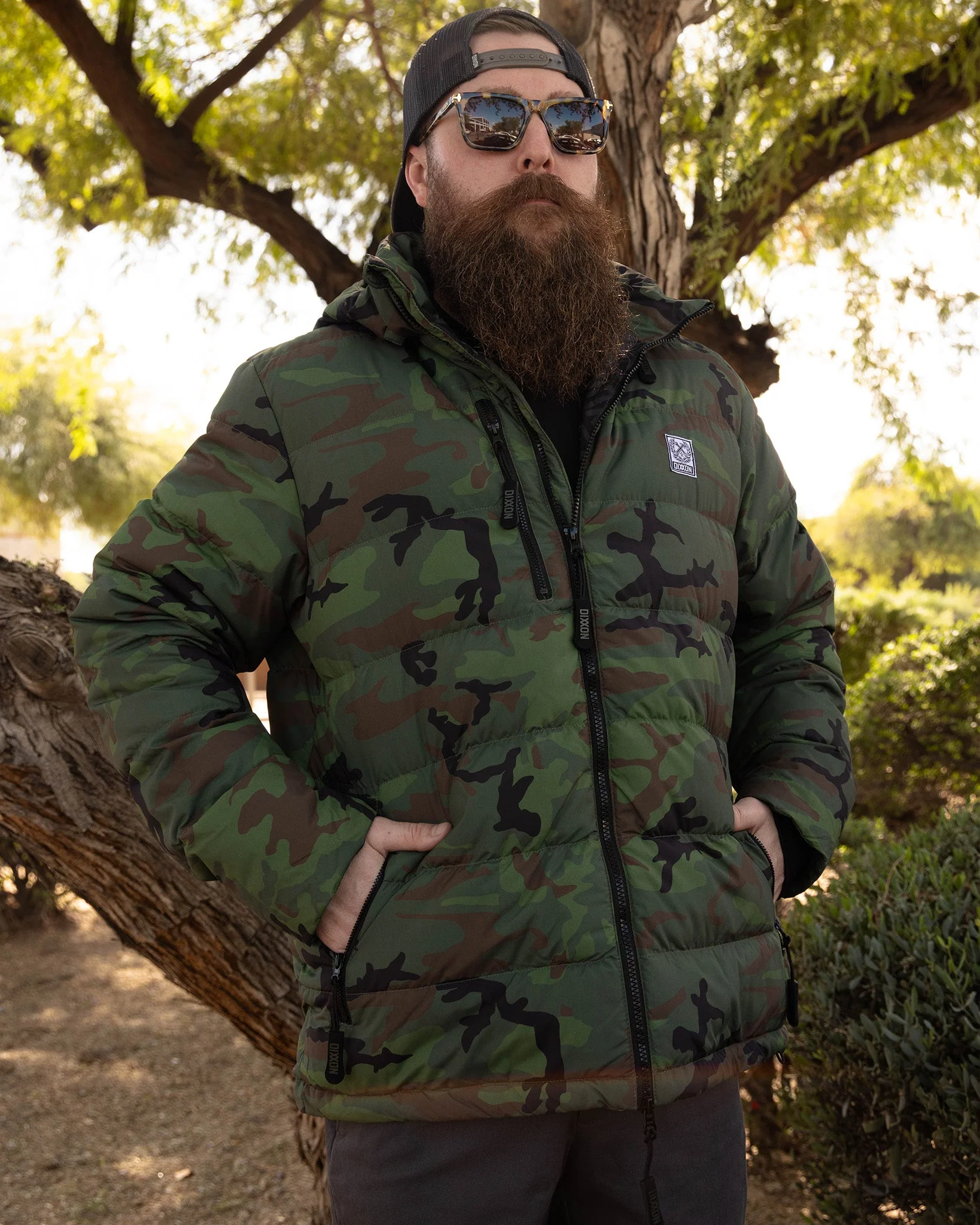 The Ridge Down Jacket - Camo - Image 8
