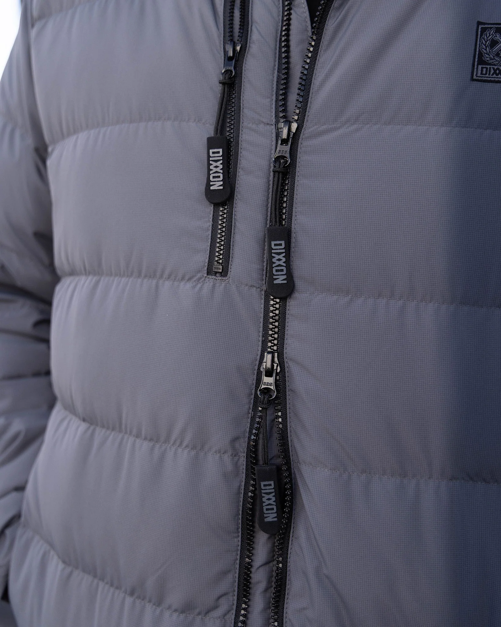 The Ridge Down Jacket - Gray - Image 6