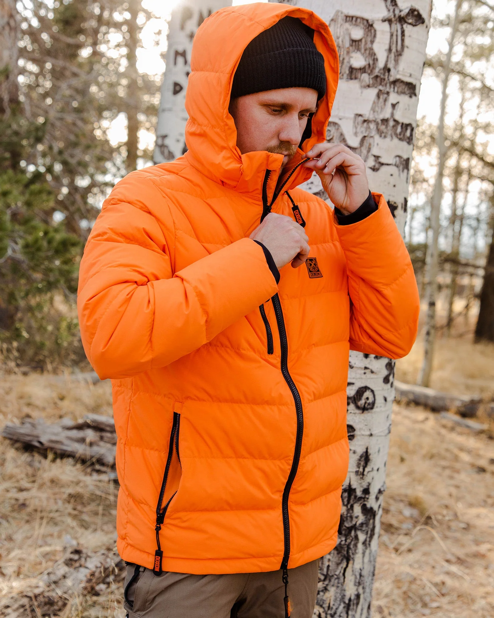 The Ridge Down Jacket - Orange - Image 5