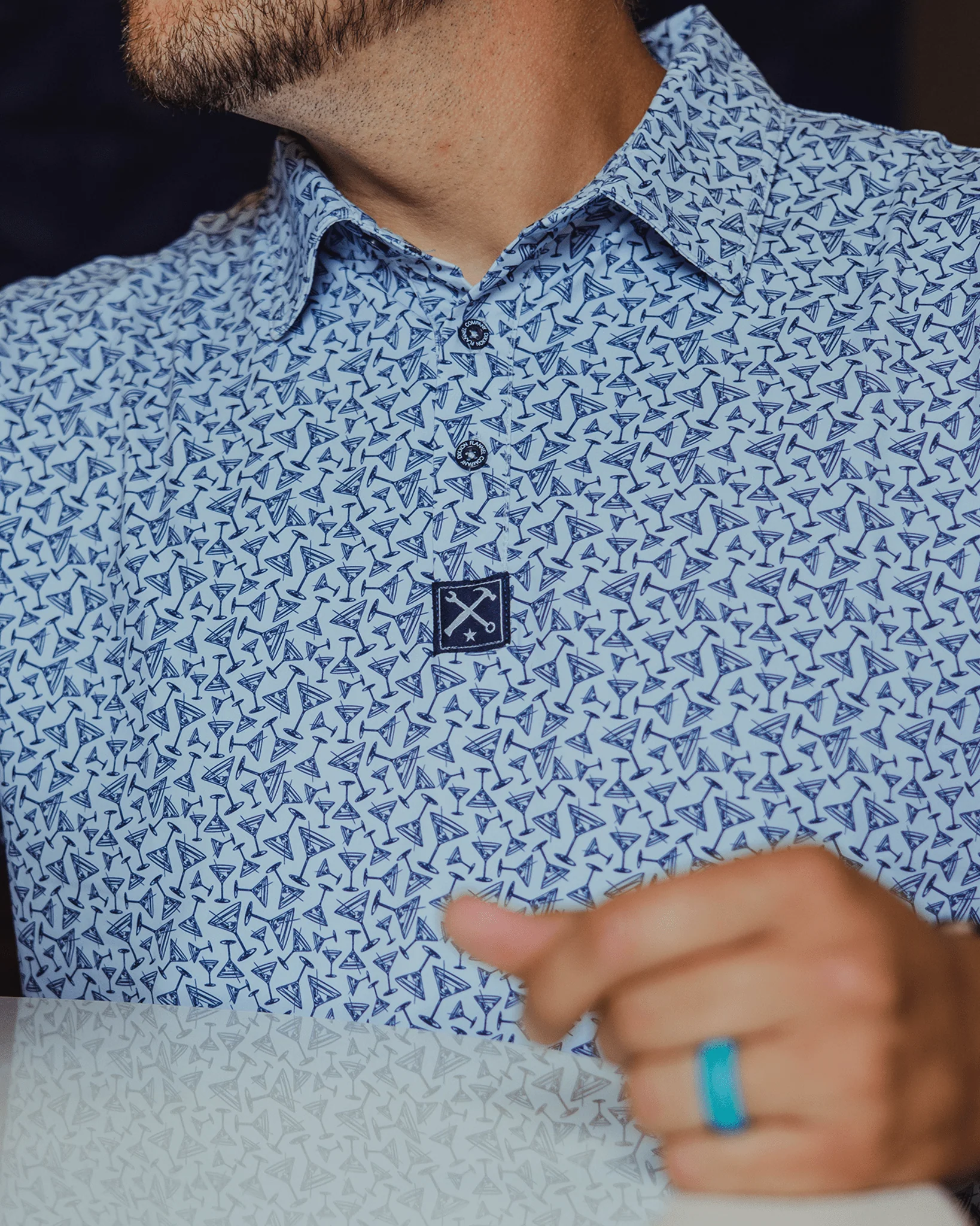 The Served Up Party Polo - Image 3