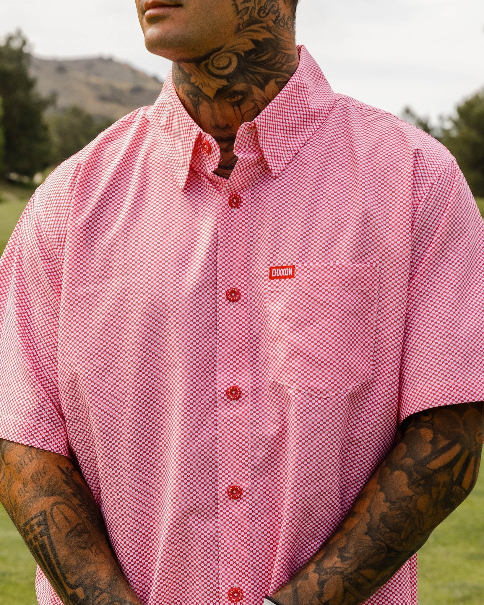 The Trap Party Shirt - Red & White - Image 5