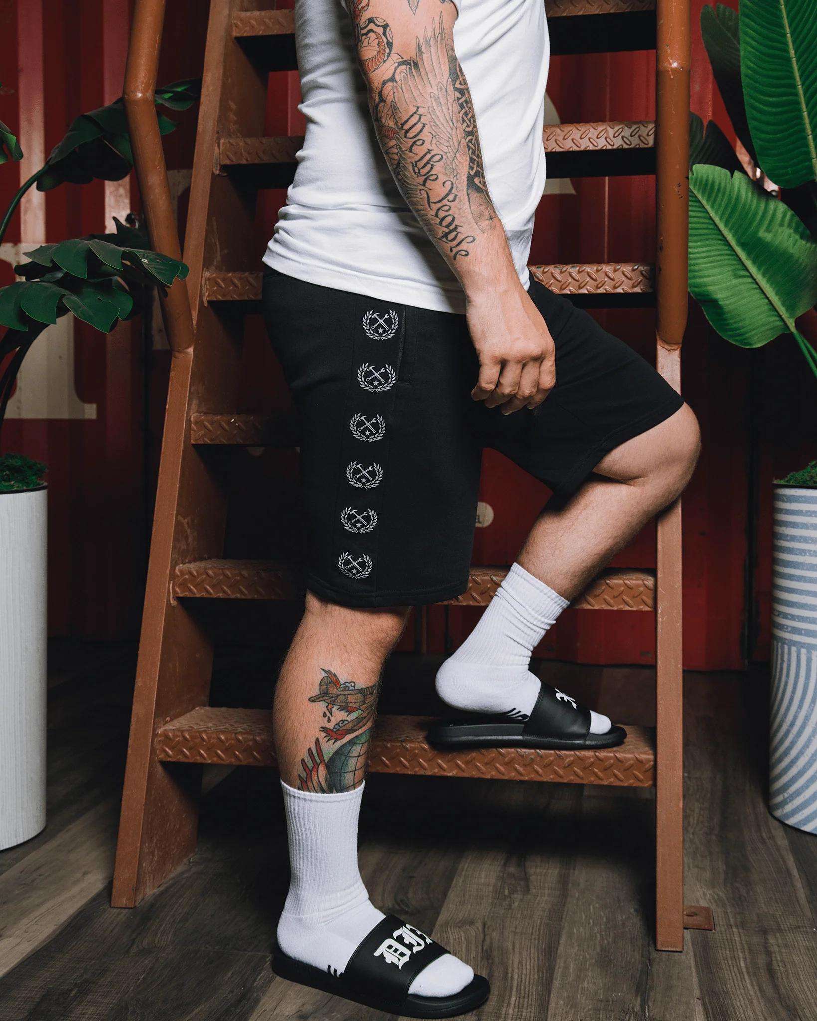 Track Shorts - Black - Image 4