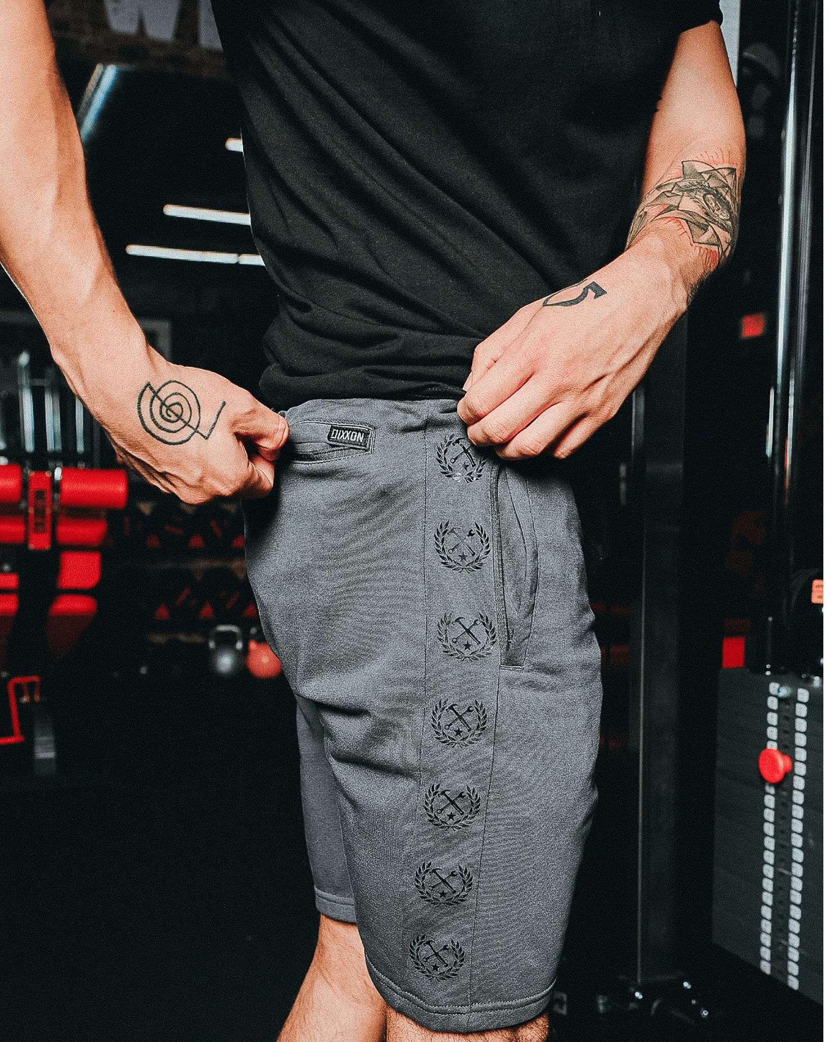 Track Shorts - Charcoal - Image 4