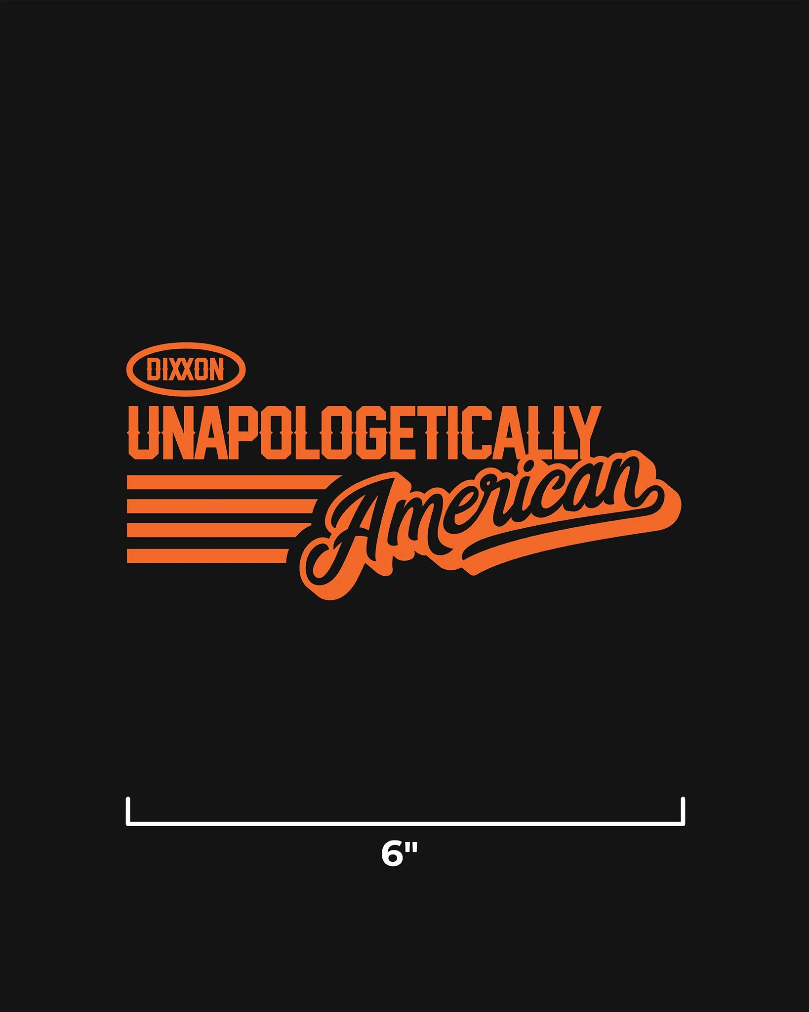Unapologetically American 6" Die Cut Sticker - Image 10