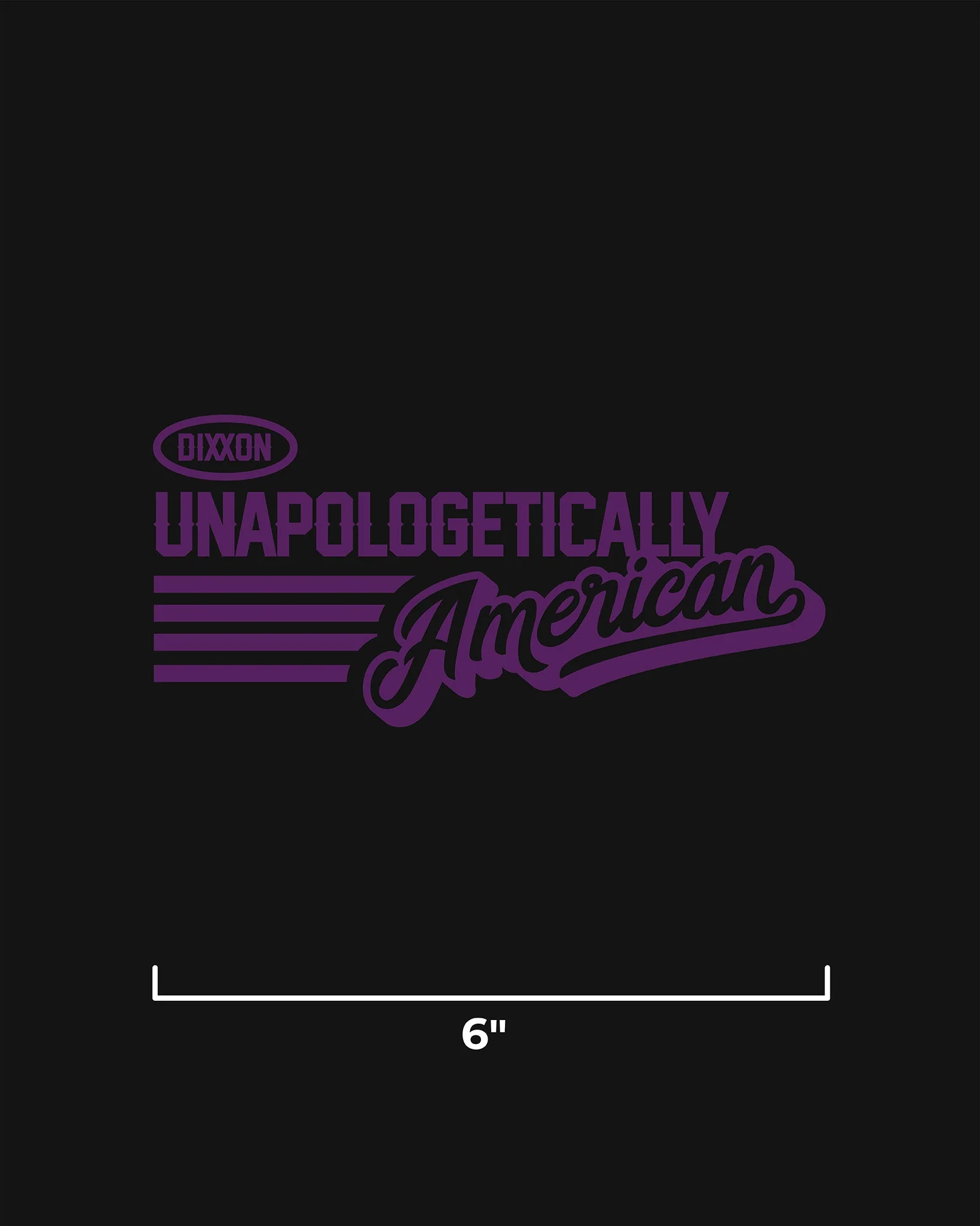 Unapologetically American 6" Die Cut Sticker - Image 11