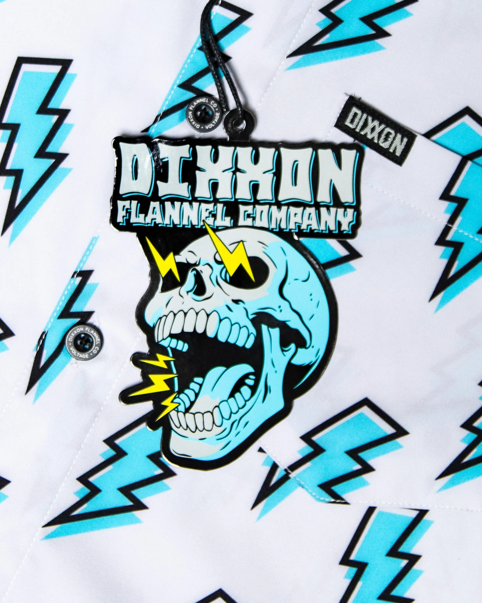 Voltage Party Shirt - Gray & Blue - Image 5