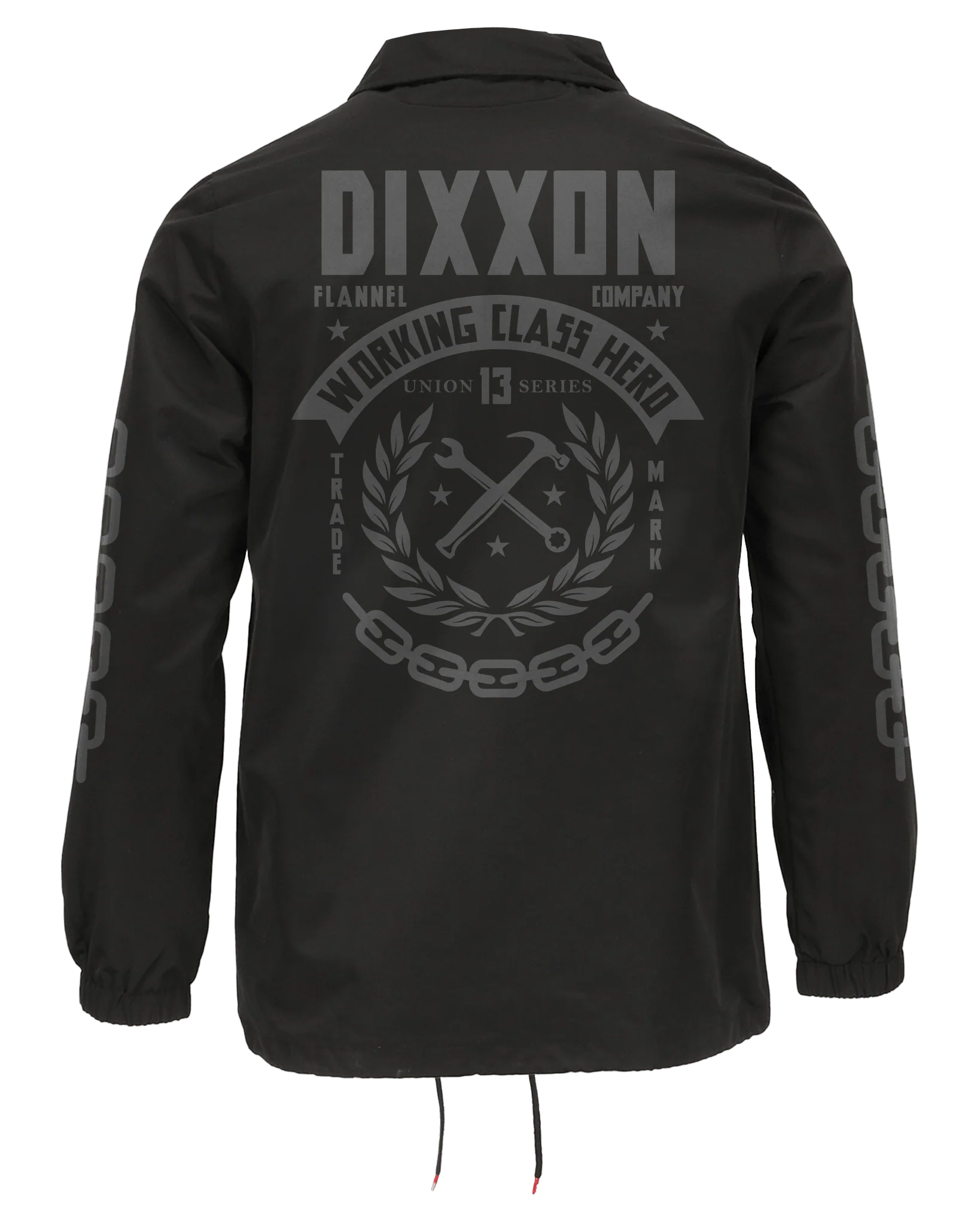 Weld Coaches Jacket - Black - Image 2