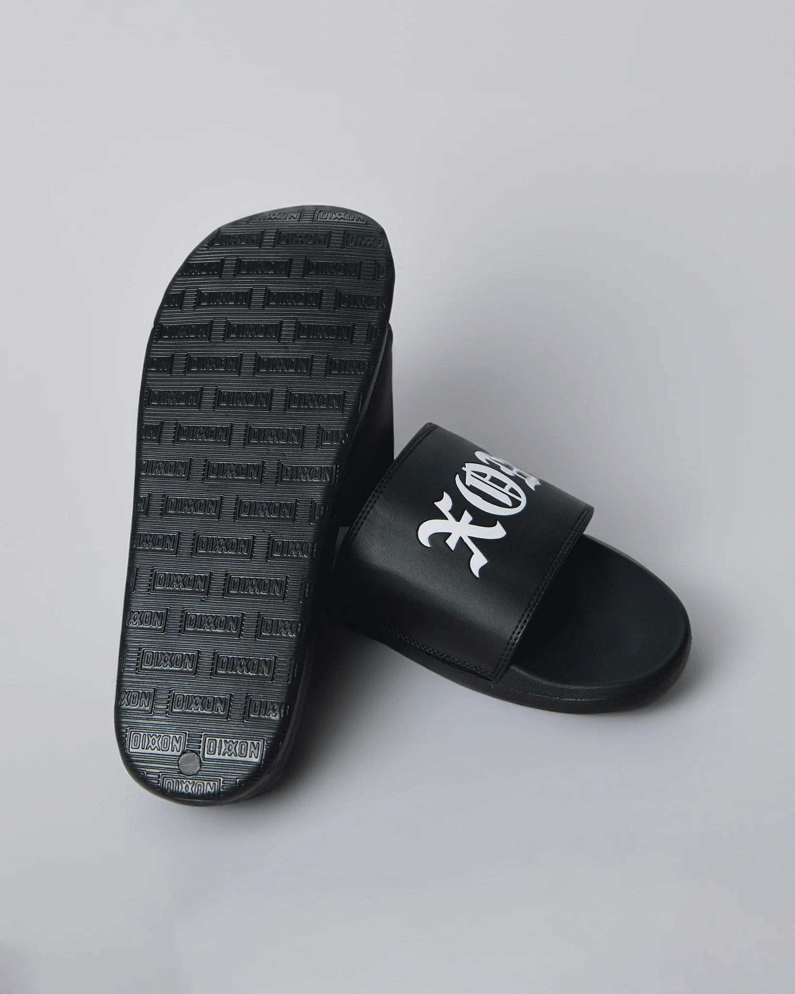 White Central Slides - Black - Image 3