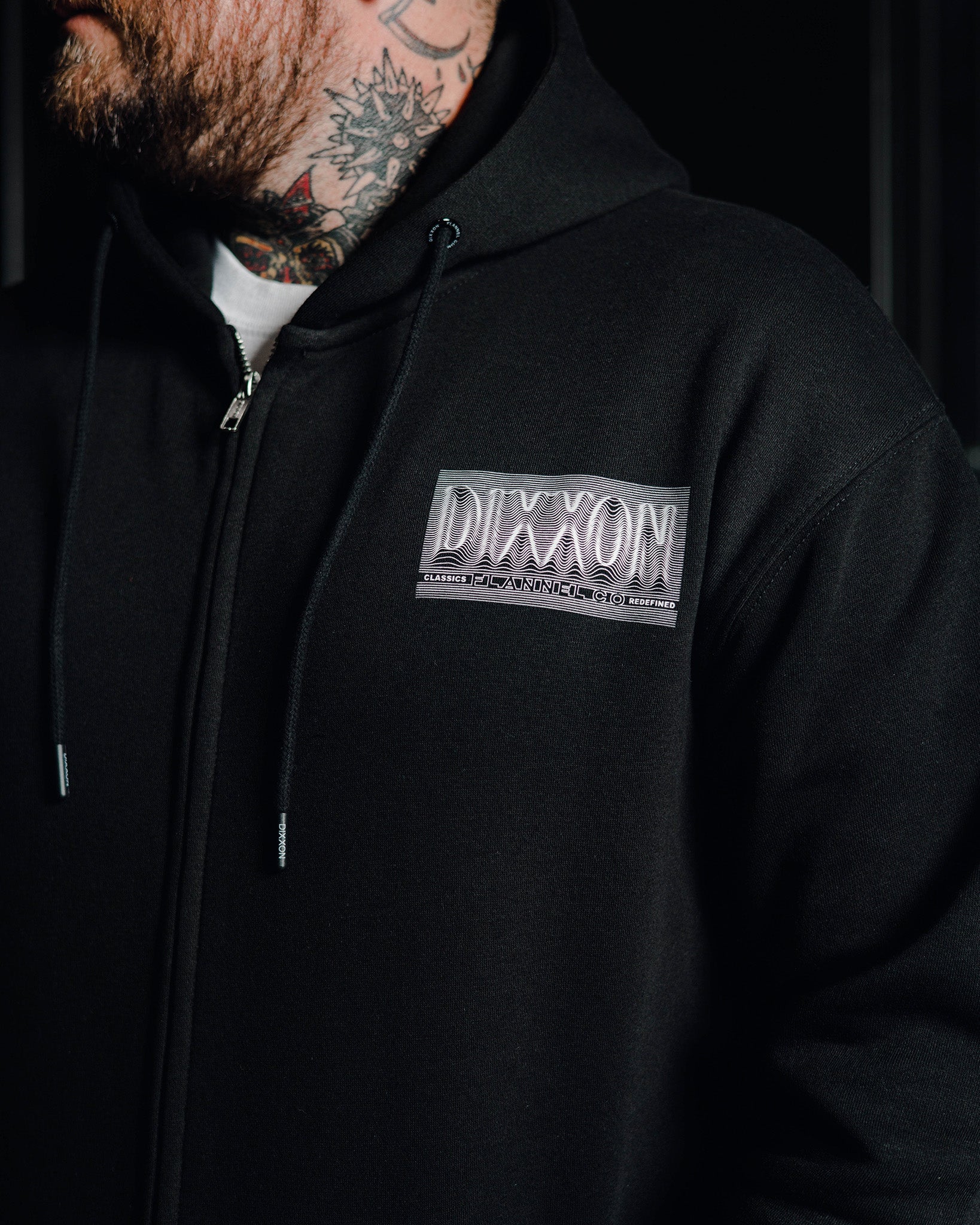 Epicenter Zip Up Hoodie - Black - Image 4