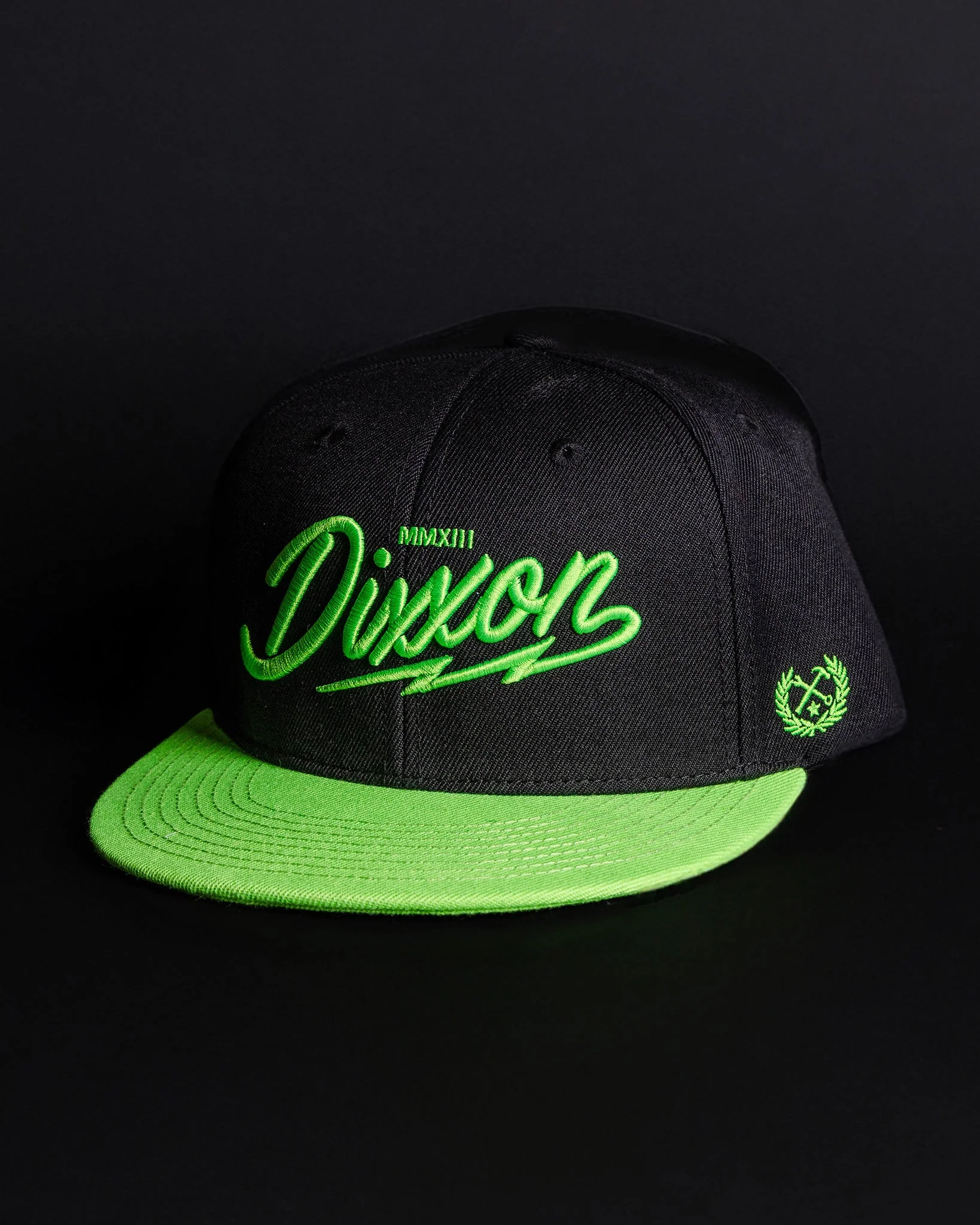 Lightning Script Flat Bill Snapback - Image 3