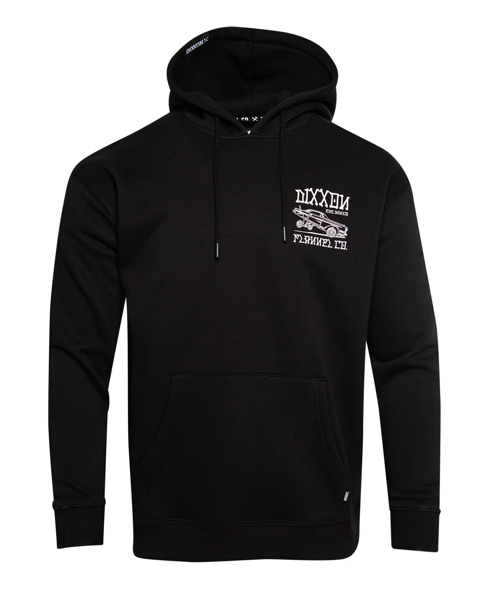 White Stink Bug Pullover Hoodie - Black - Image 3