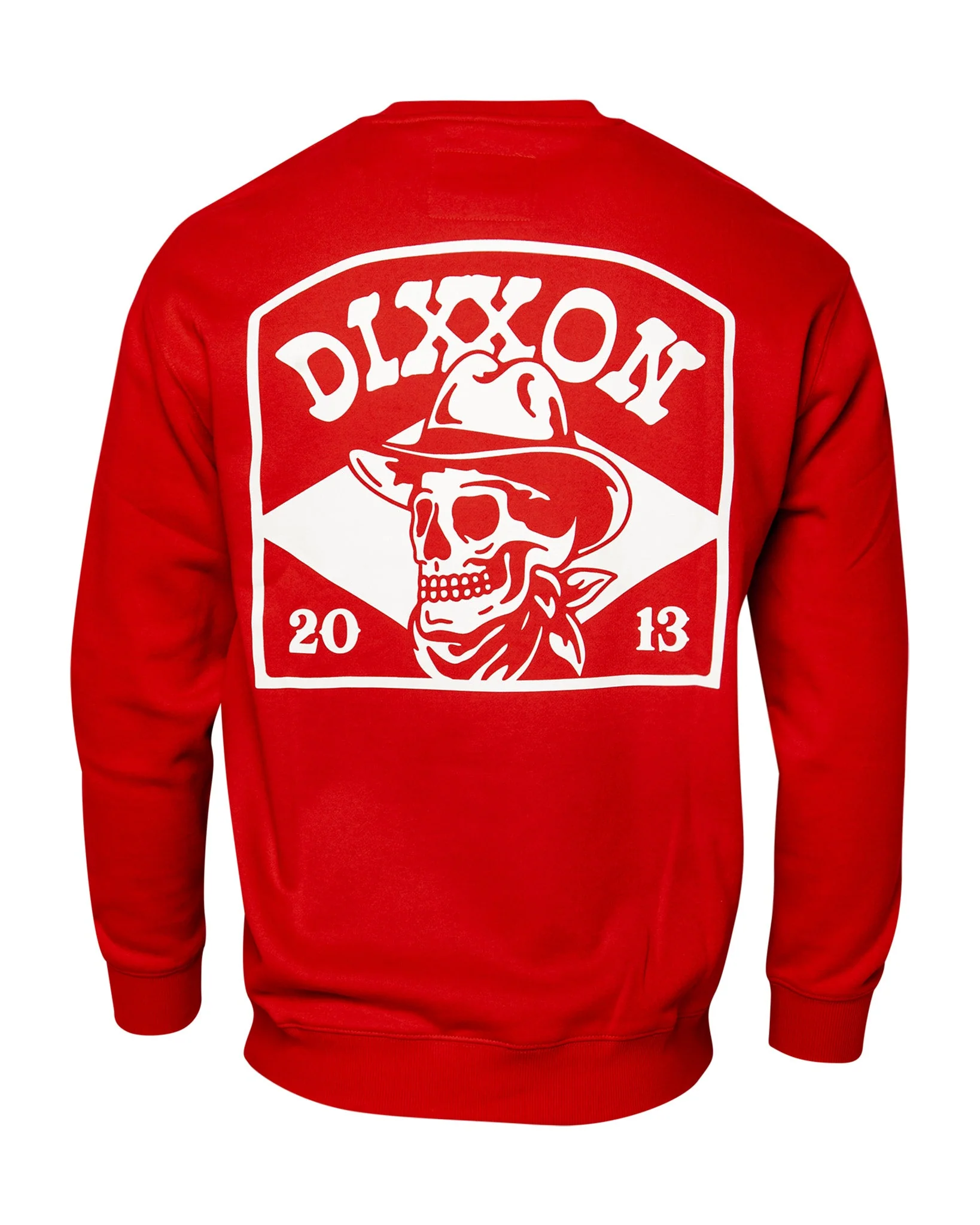 White Vaquero Crewneck Sweatshirt - Red - Image 2