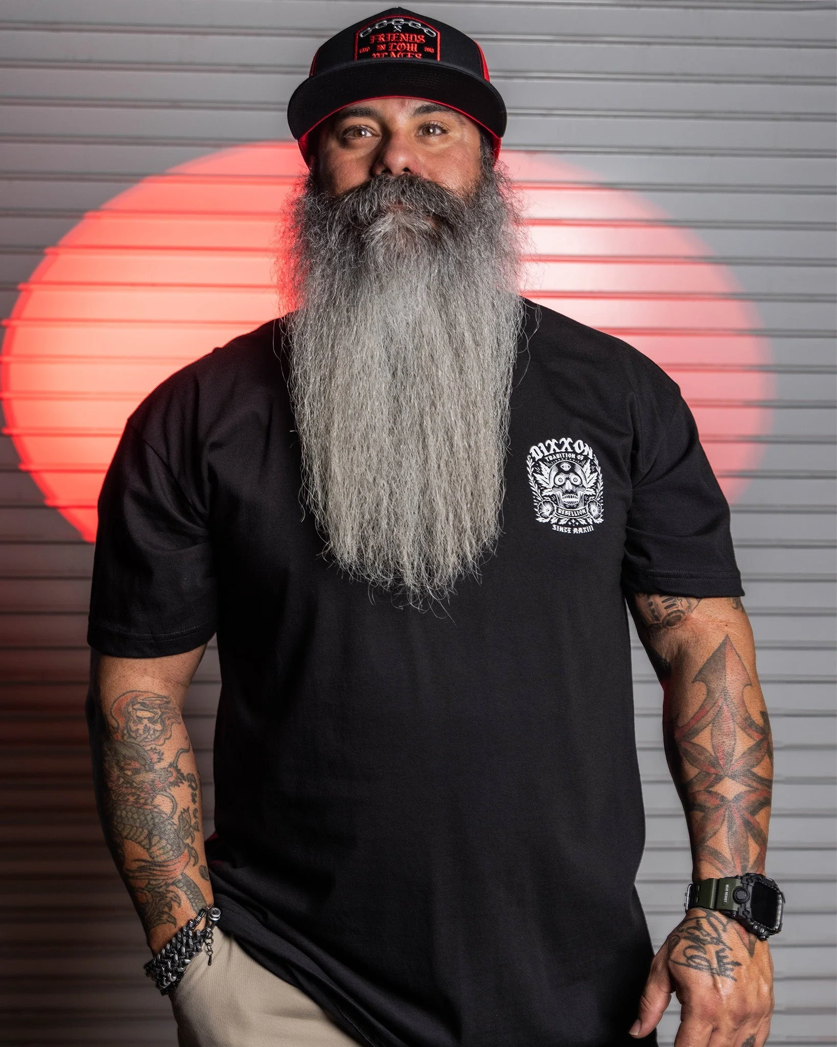 White Wormwood T-Shirt- Black - Image 2